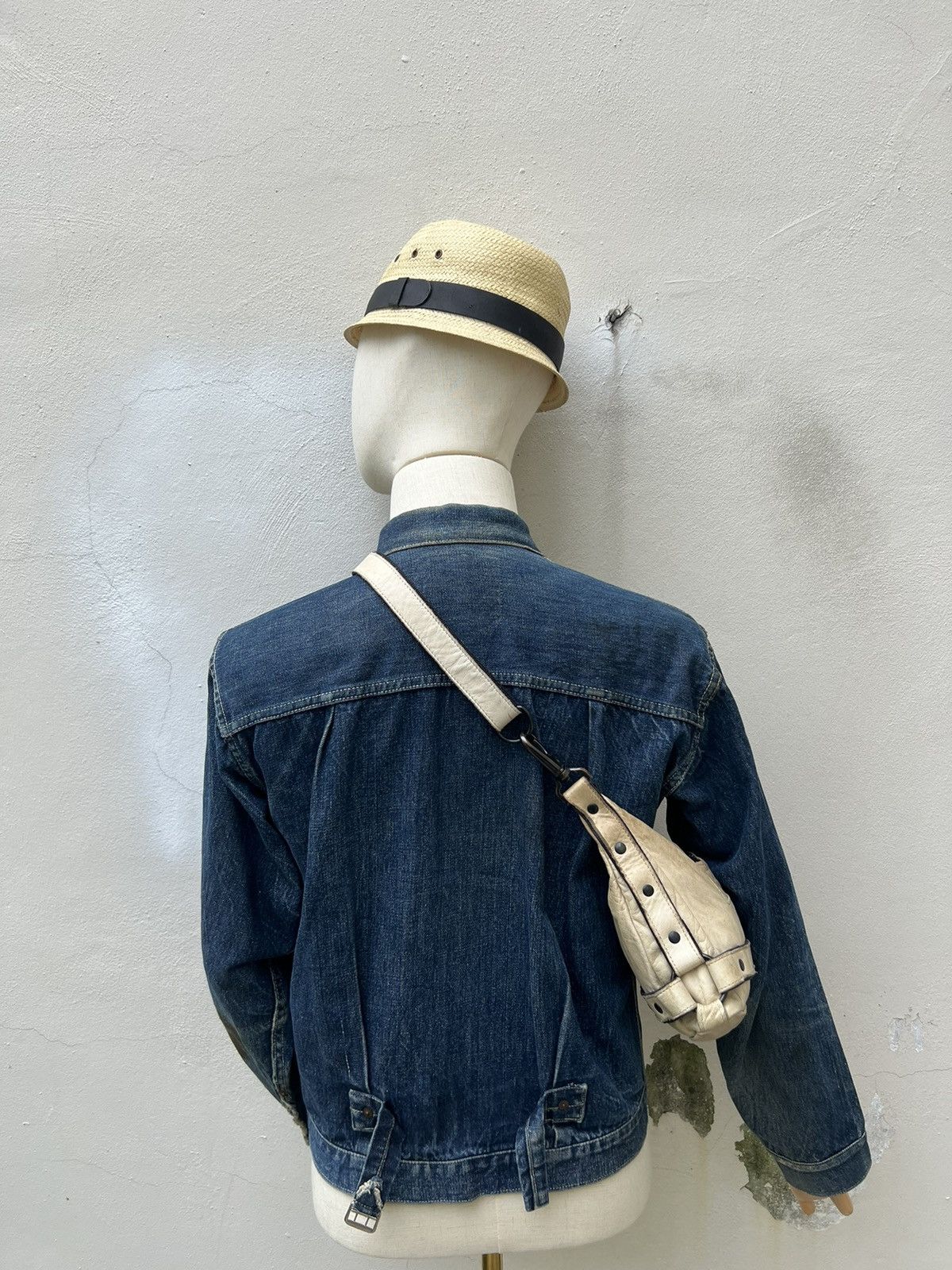 Leather Vintage Zer Japan Dirt Patina Leather Bag Size ONE SIZE - 4 Thumbnail
