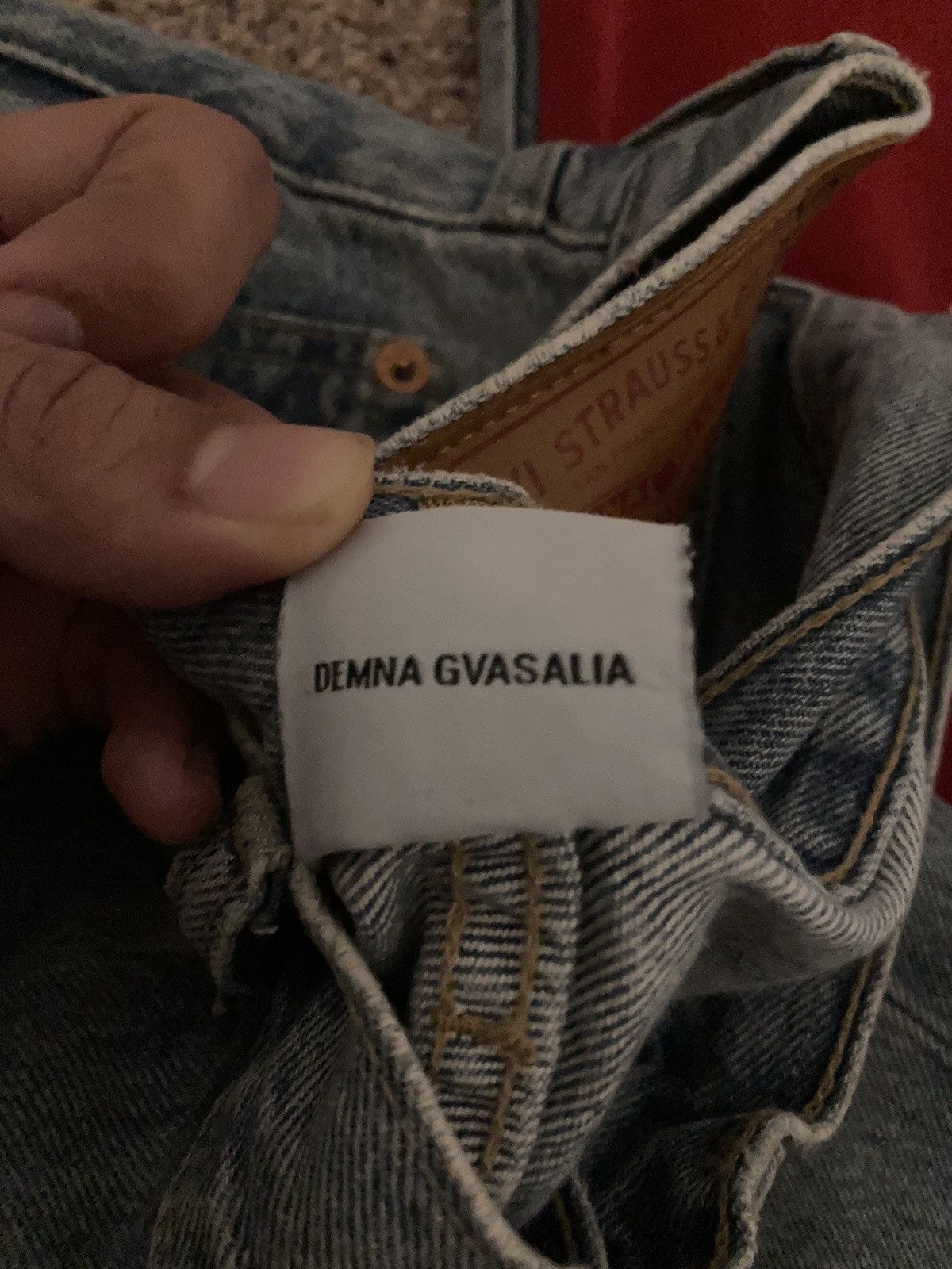 Levi's × Vetements SS19 Vetements Levi's Sport Jeans Track Split Hybrid 2019 DG Size US 28 / EU 44 - 17 Thumbnail