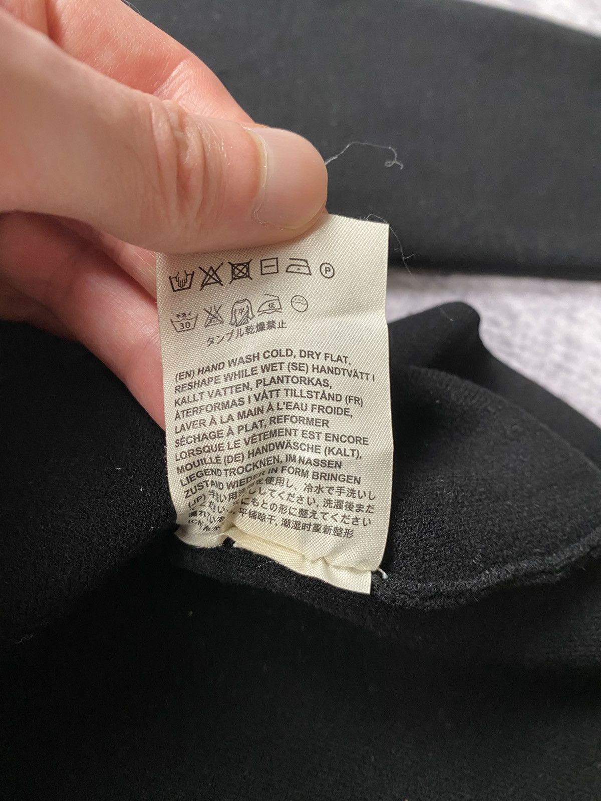 Acne Studios Black Acne Studios Lang PSS15 sweatshirt Size US L / EU 52-54 / 3 - 7 Thumbnail