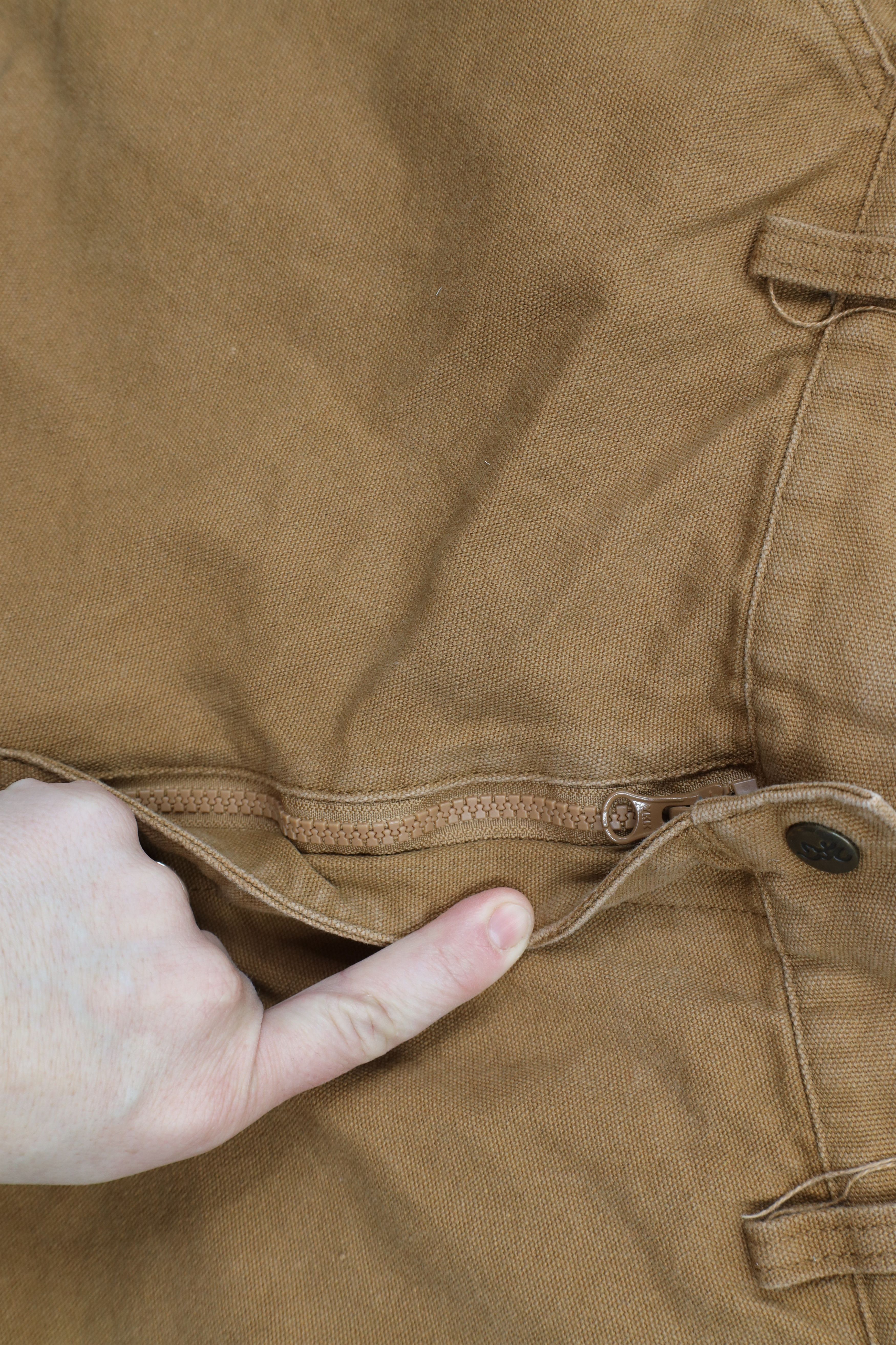 Vintage Vintage 90s Streetwear Reinforced Canvas Field Brush Pants Size US 37 - 9 Thumbnail