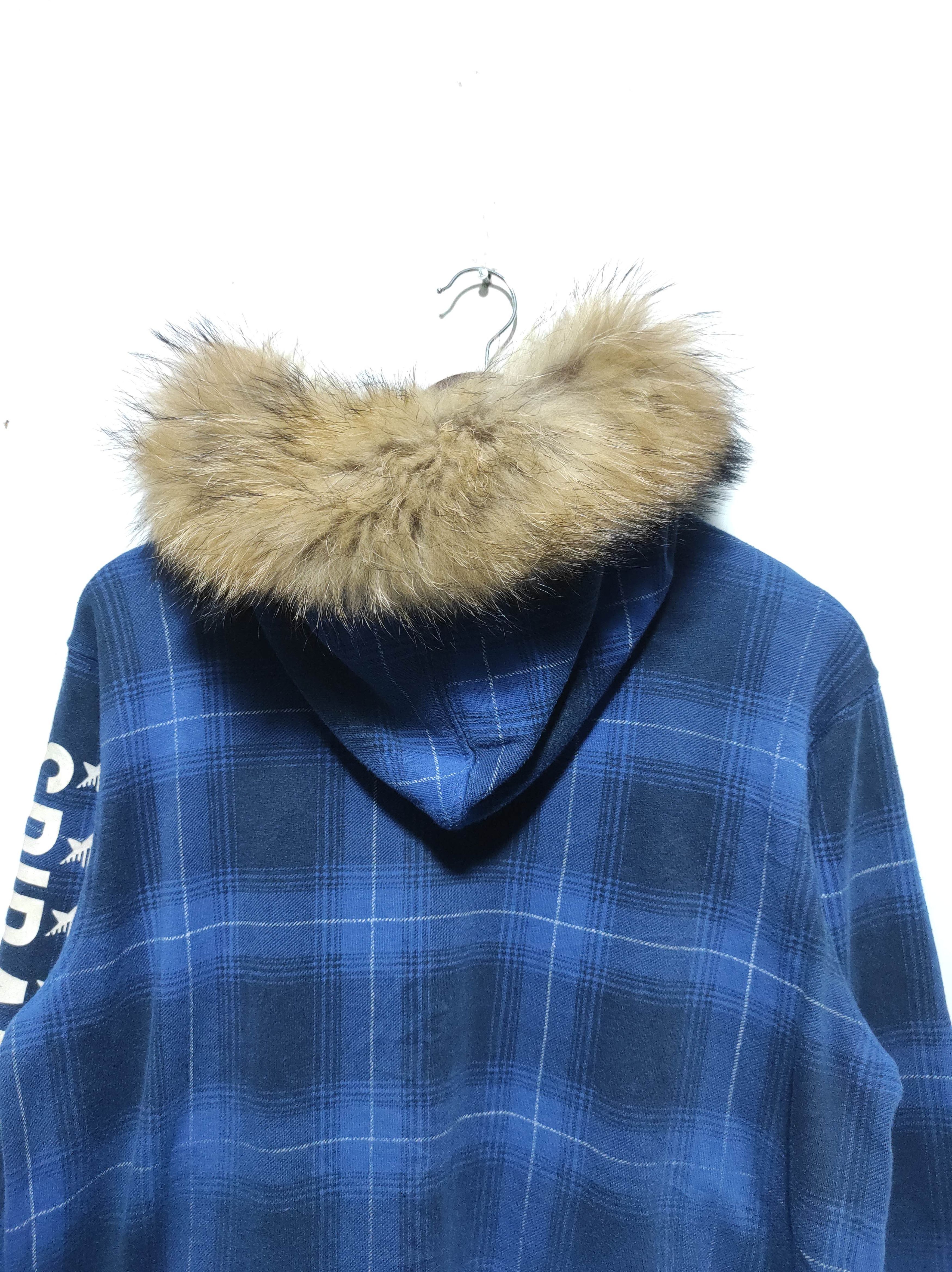 Hysteric Glamour Beaumere Plaid Zipper Fur Hoodie LGB i6w9 style Size US M / EU 48-50 / 2 - 14 Thumbnail