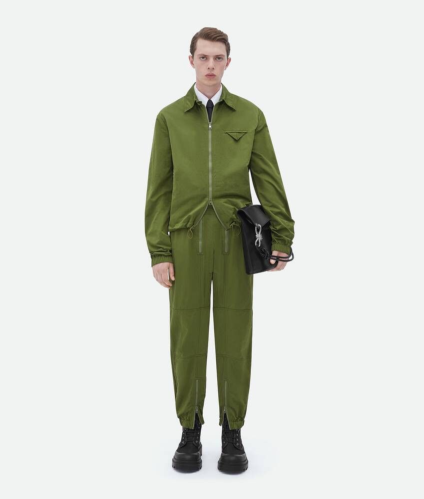 Bottega Veneta o1n1vont0125 Nylon Jacket in Green Size US M / EU 48-50 / 2 - 4 Thumbnail