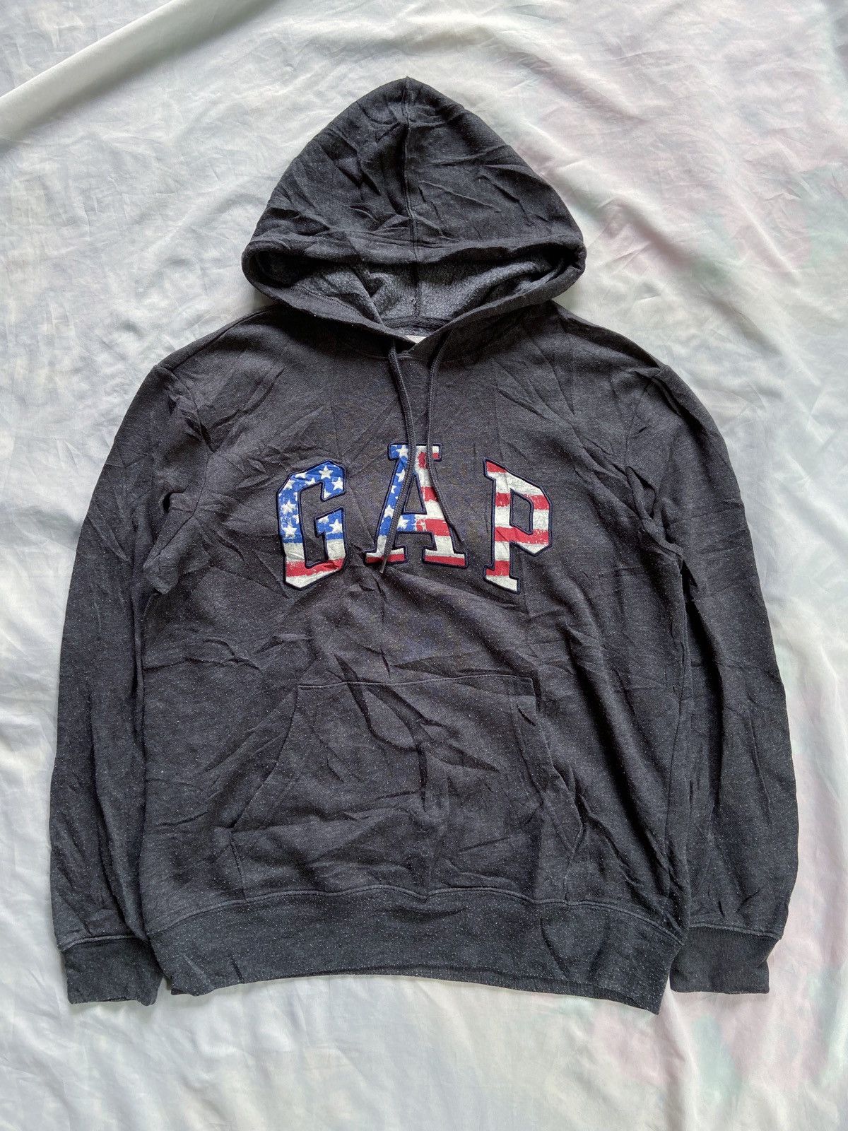 Gap GAP AMERICAN FLAG LOGO HOODIE Size US L / EU 52-54 / 3 - 1 Thumbnail