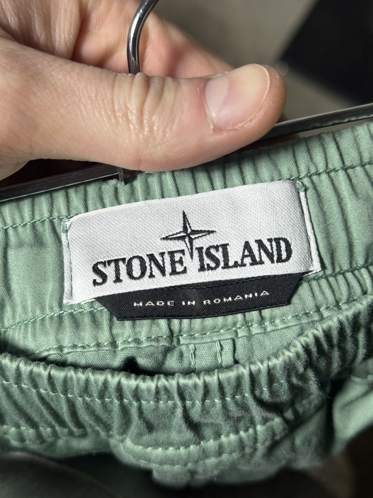 Stone Island Stone Island Cargo Pants - Mint Green Size US 34 / EU 50 - 3 Thumbnail