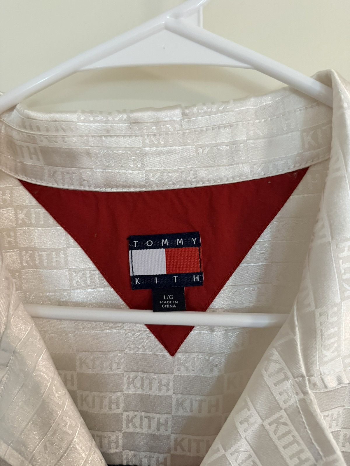 Kith × Tommy Hilfiger Kith x Tommy Hilfiger Silk Short Sleeve Size US L / EU 52-54 / 3 - 3 Thumbnail