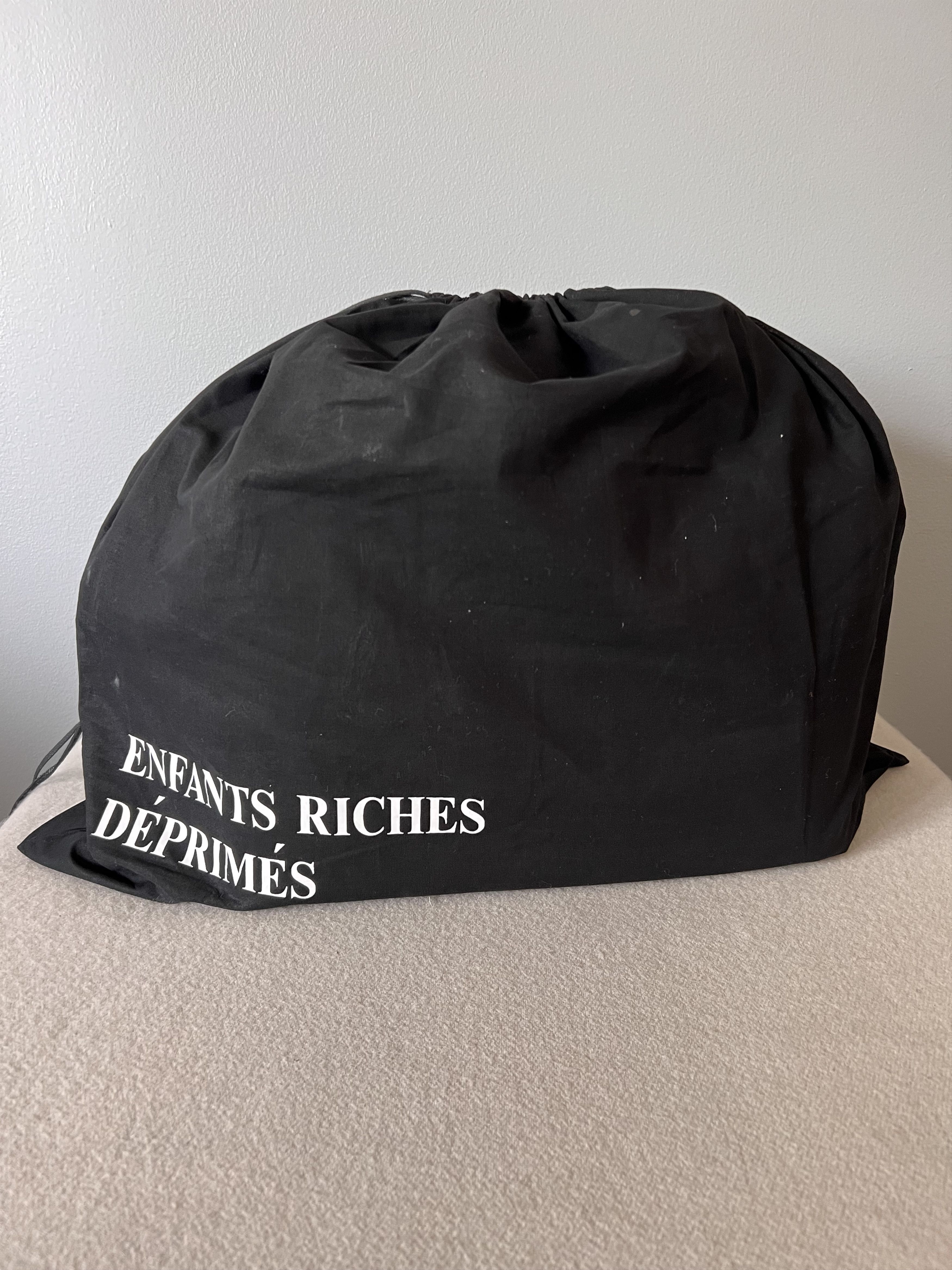 Enfants Riches Deprimes Enfants Riches Deprimes Leather Bowling Bag in Cognac Brown Size ONE SIZE - 13 Thumbnail