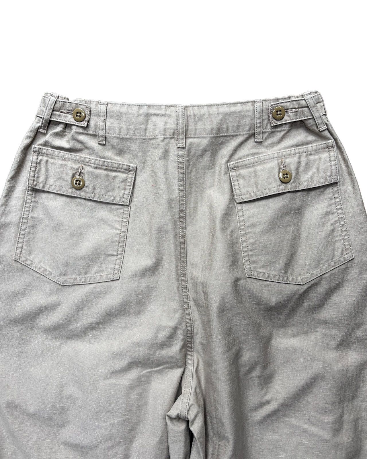 Needles Needles HD Fatigued Pants Beige Japan Size US 28 / EU 44 - 4 Thumbnail