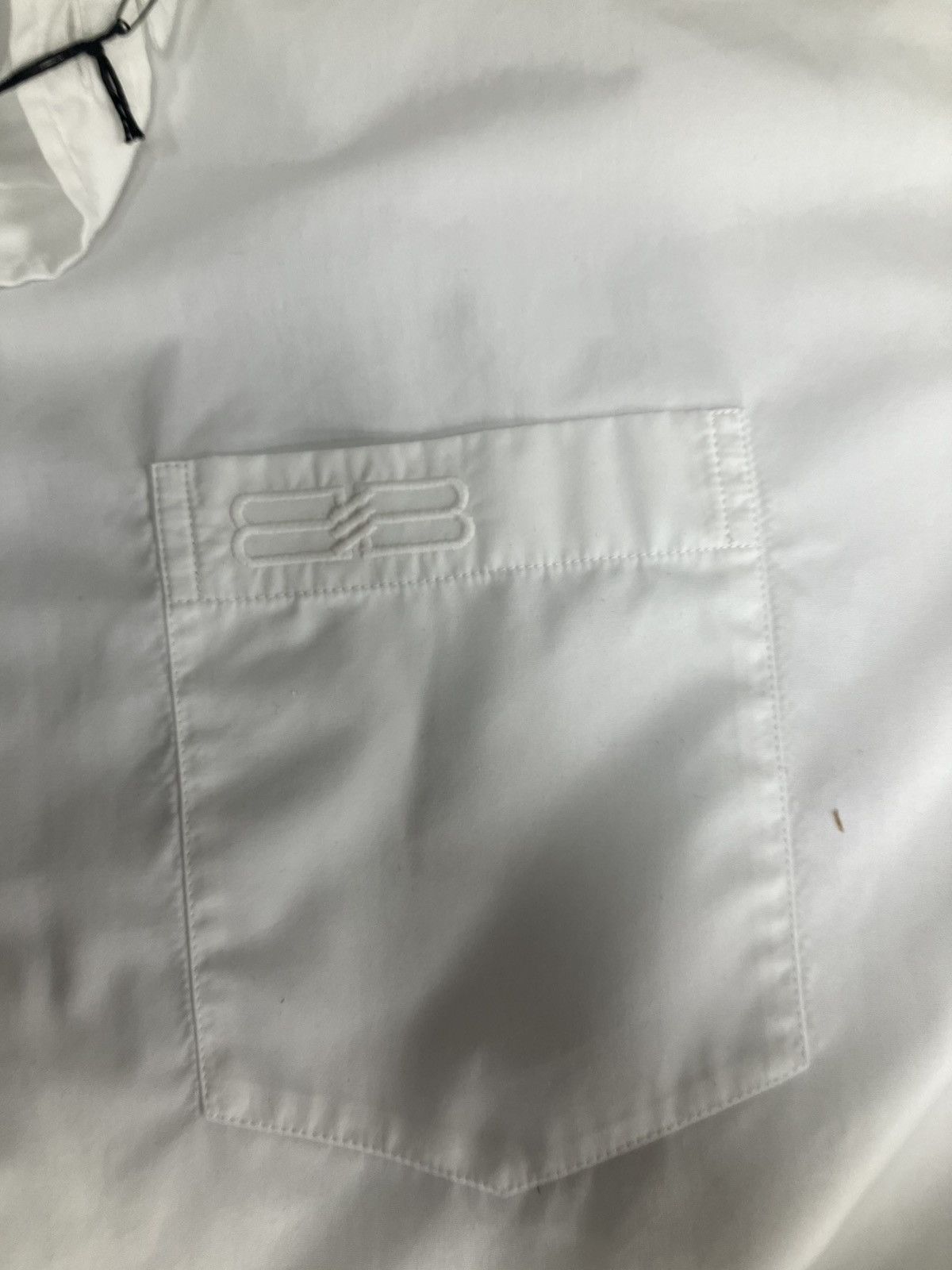 Balenciaga 38-Balenciaga Wardrobe Oversized White Button Up Size US XL / EU 56 / 4 - 4 Thumbnail