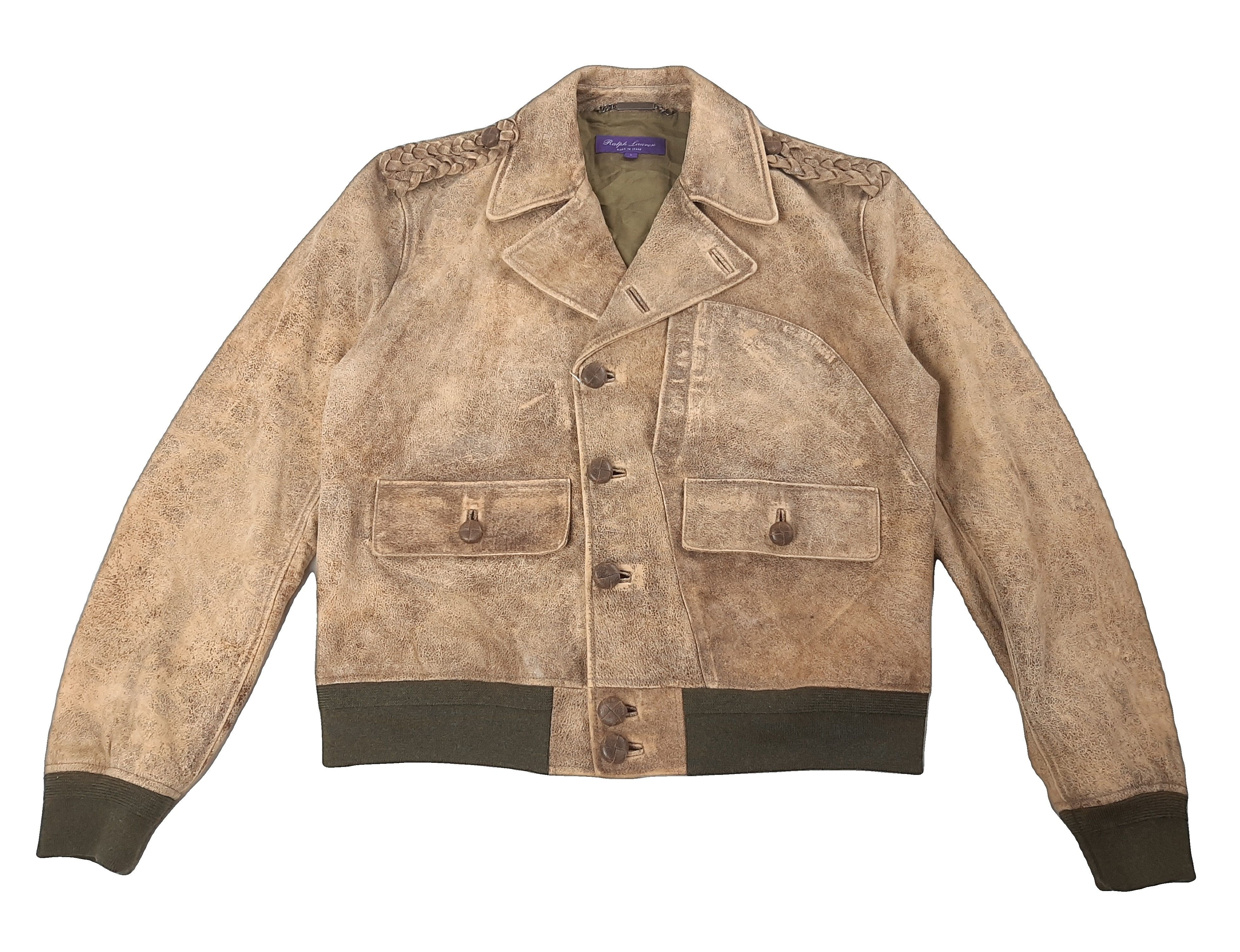 Ralph Lauren Purple Label Ralph Lauren Purple Label Leather Jacket Men's Size L Size US L / EU 52-54 / 3 - 5 Thumbnail