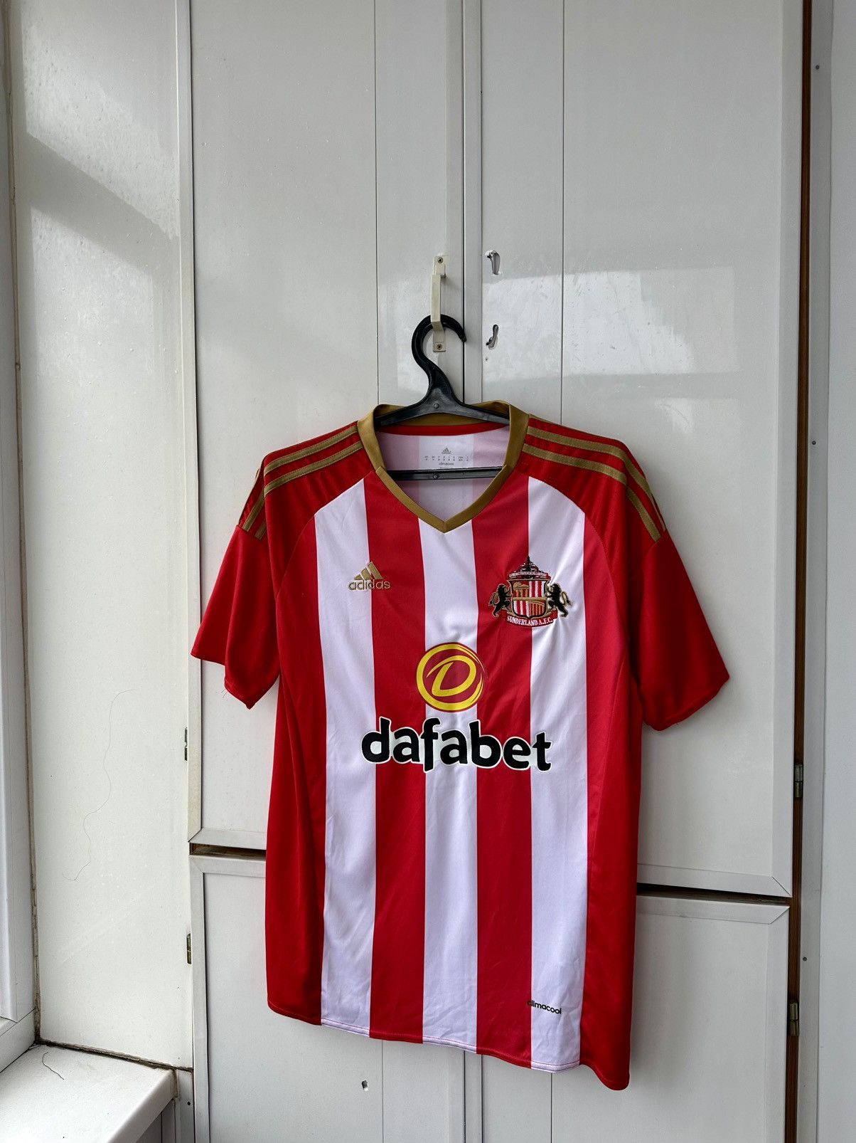 Adidas Vintage 2016 SunderLand Club Adidas Jersey Club Size US M / EU 48-50 / 2 - 2 Thumbnail