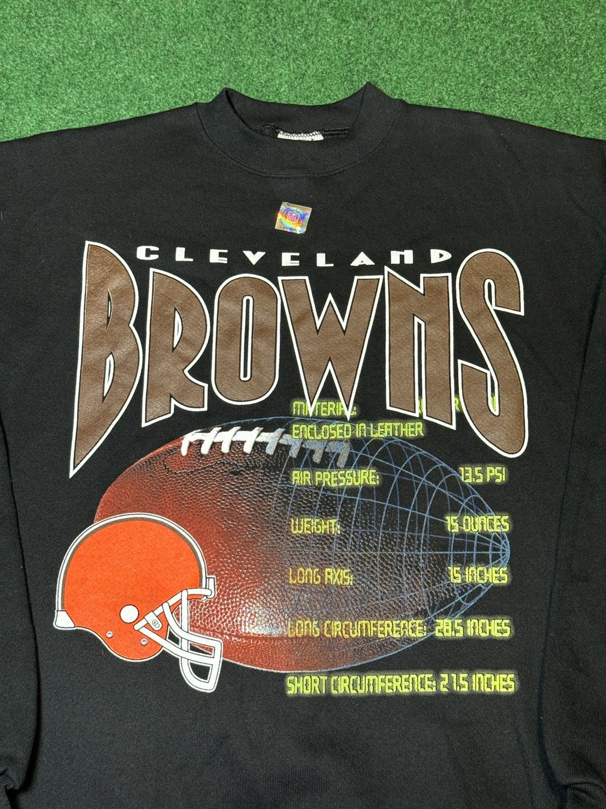 Logo Athletic × NFL × Vintage 90s DEADSTOCK Cleveland Browns Logo Athletic RARE Crewneck Size US L / EU 52-54 / 3 - 2 Thumbnail