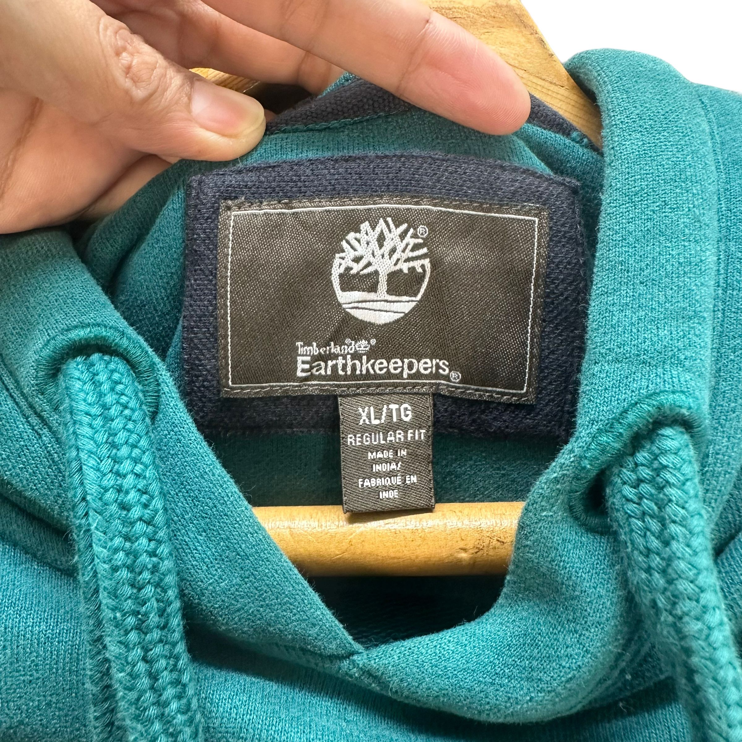 Timberland TIMBERLAND EARTHKEEPERS BIG LOGO PULLOVER HOODIES #8488-011 Size US XL / EU 56 / 4 - 7 Thumbnail