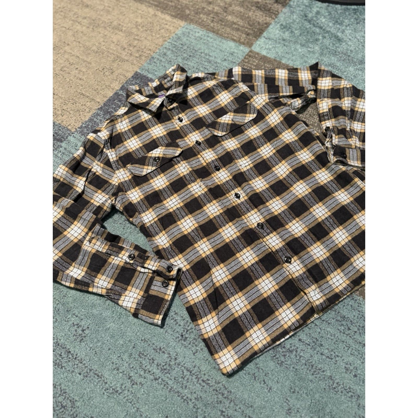 Patagonia Patagonia Fjord Flannel Shirt Long Sleeve Mens Organic Cotton Midweight Medium Size US L / EU 52-54 / 3 - 3 Thumbnail