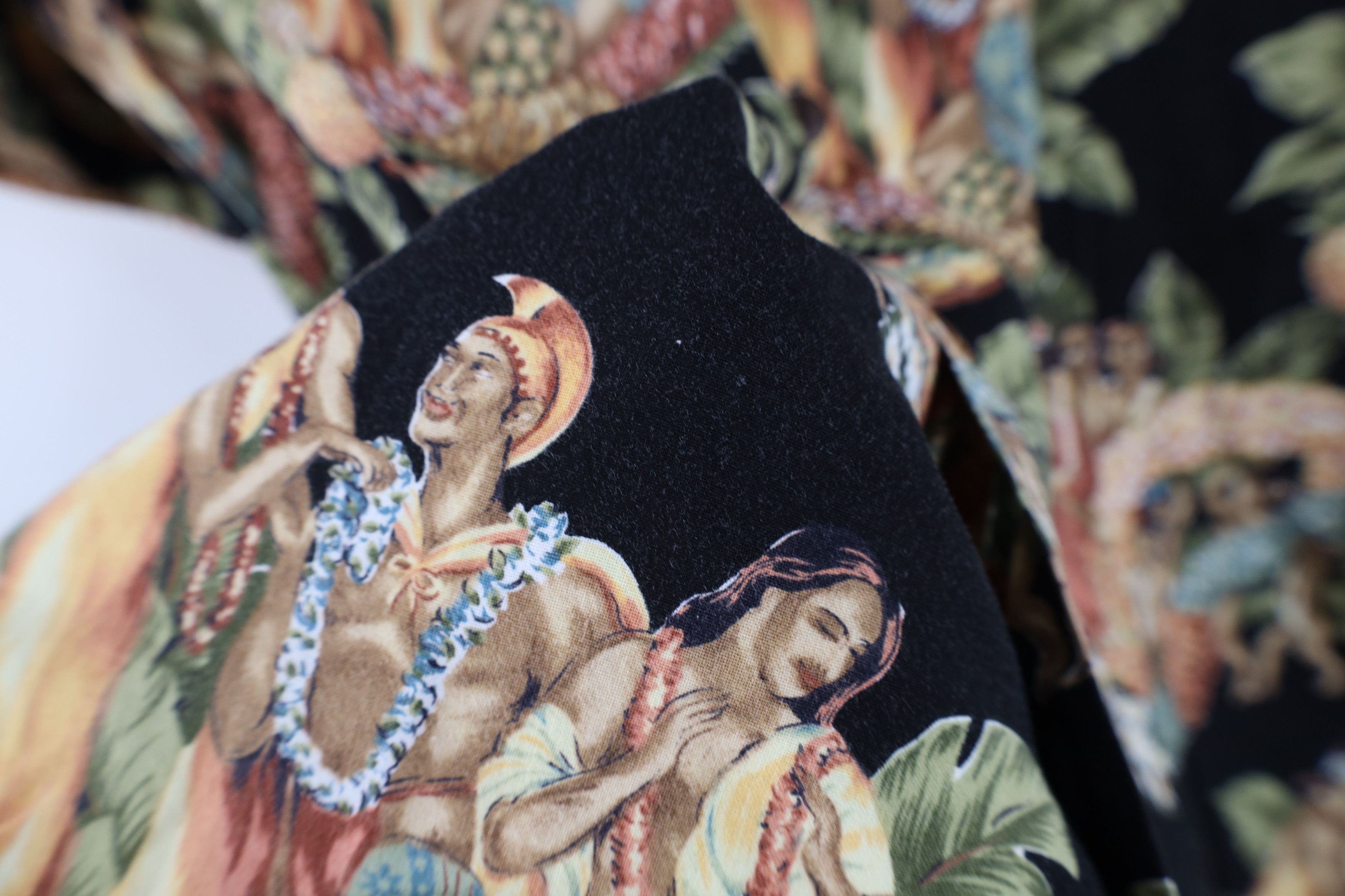 Vintage Vintage 90s Streetwear God Luau Camp Collar Button Shirt Size US XL / EU 56 / 4 - 8 Thumbnail