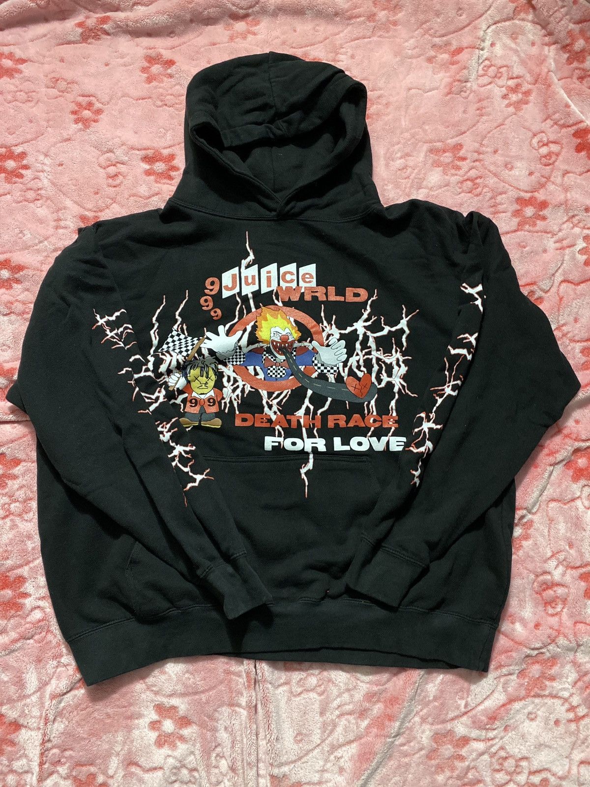 Streetwear Juice Wrld Death Race for Love Hoodie | Grailed