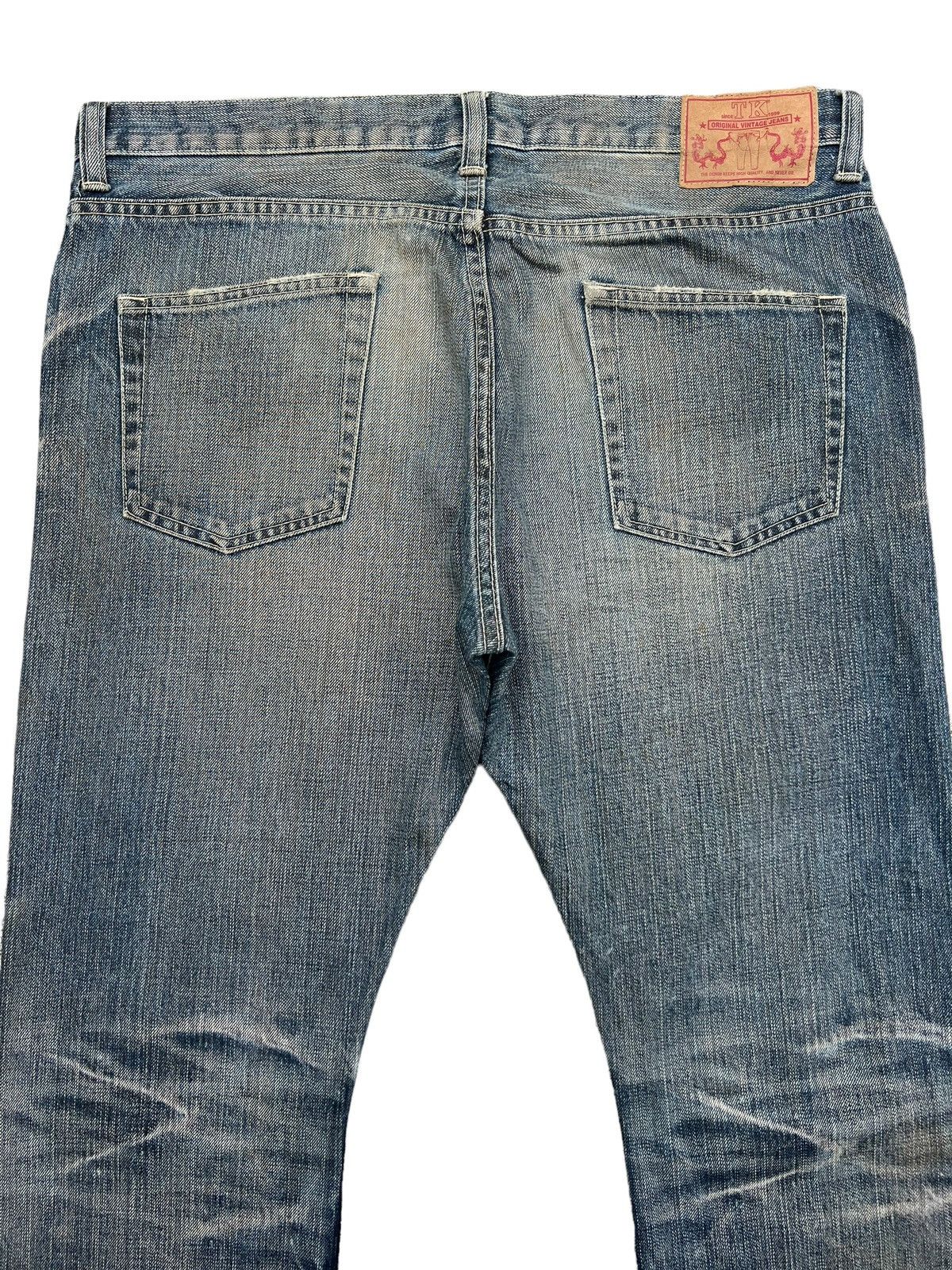 Takeo Kikuchi Takeo Kikuchi Japan Mudwash Straight Cut Denim Jeans 36x32 Size US 36 / EU 52 - 5 Thumbnail