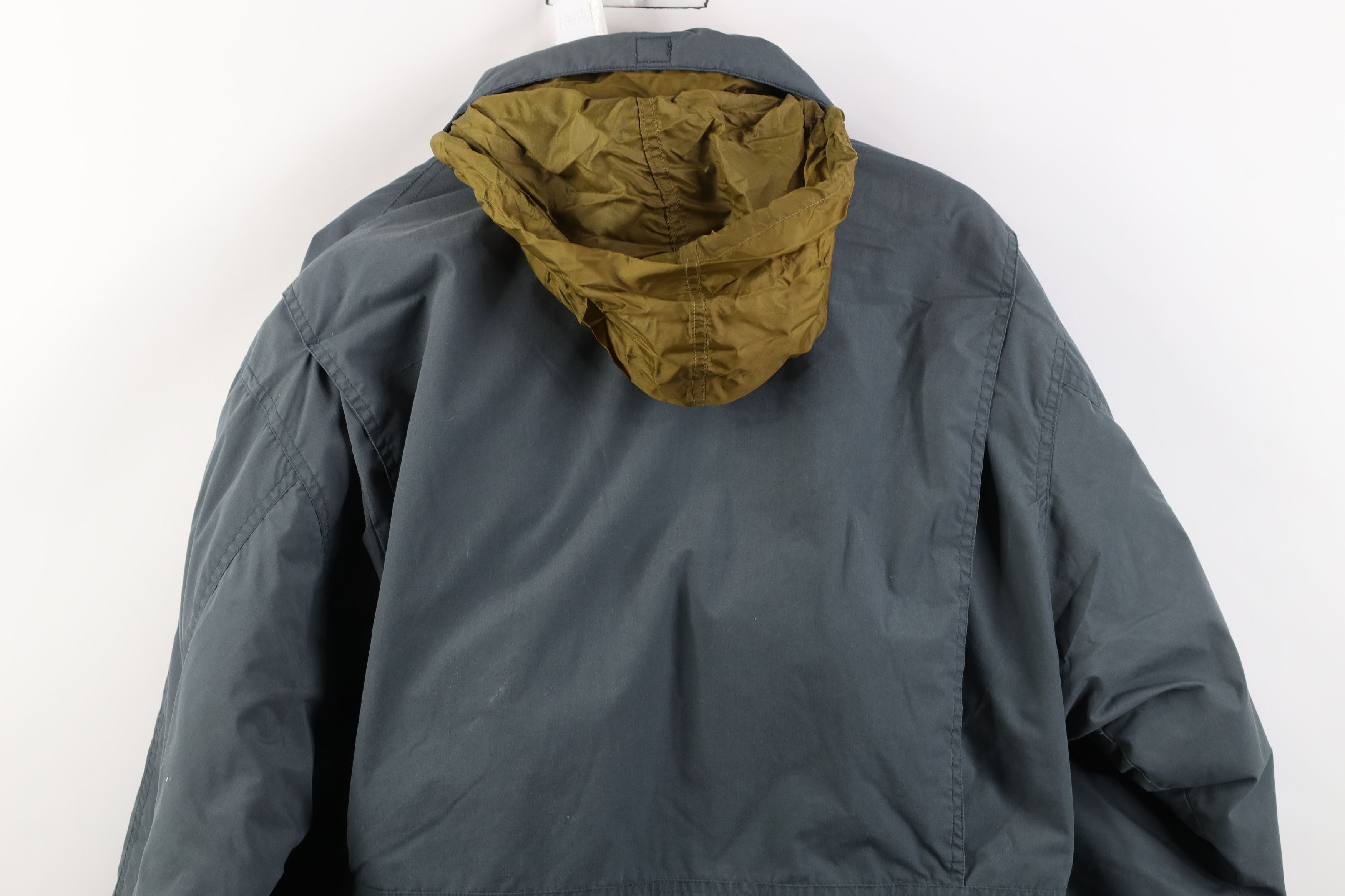 Vintage Vintage 90s Streetwear Hooded Puffer Parka Jacket Green Size US L / EU 52-54 / 3 - 17 Thumbnail