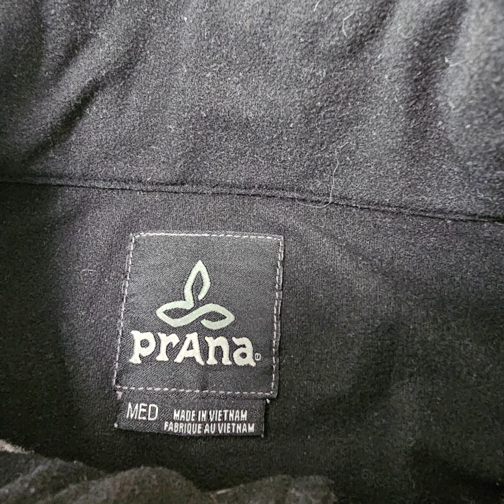 Prana Prana Sweater Womens M Gray 1/4 Snap Mock Neck Fleece Pullover Sweatshirt Size M / US 6-8 / IT 42-44 - 5 Thumbnail