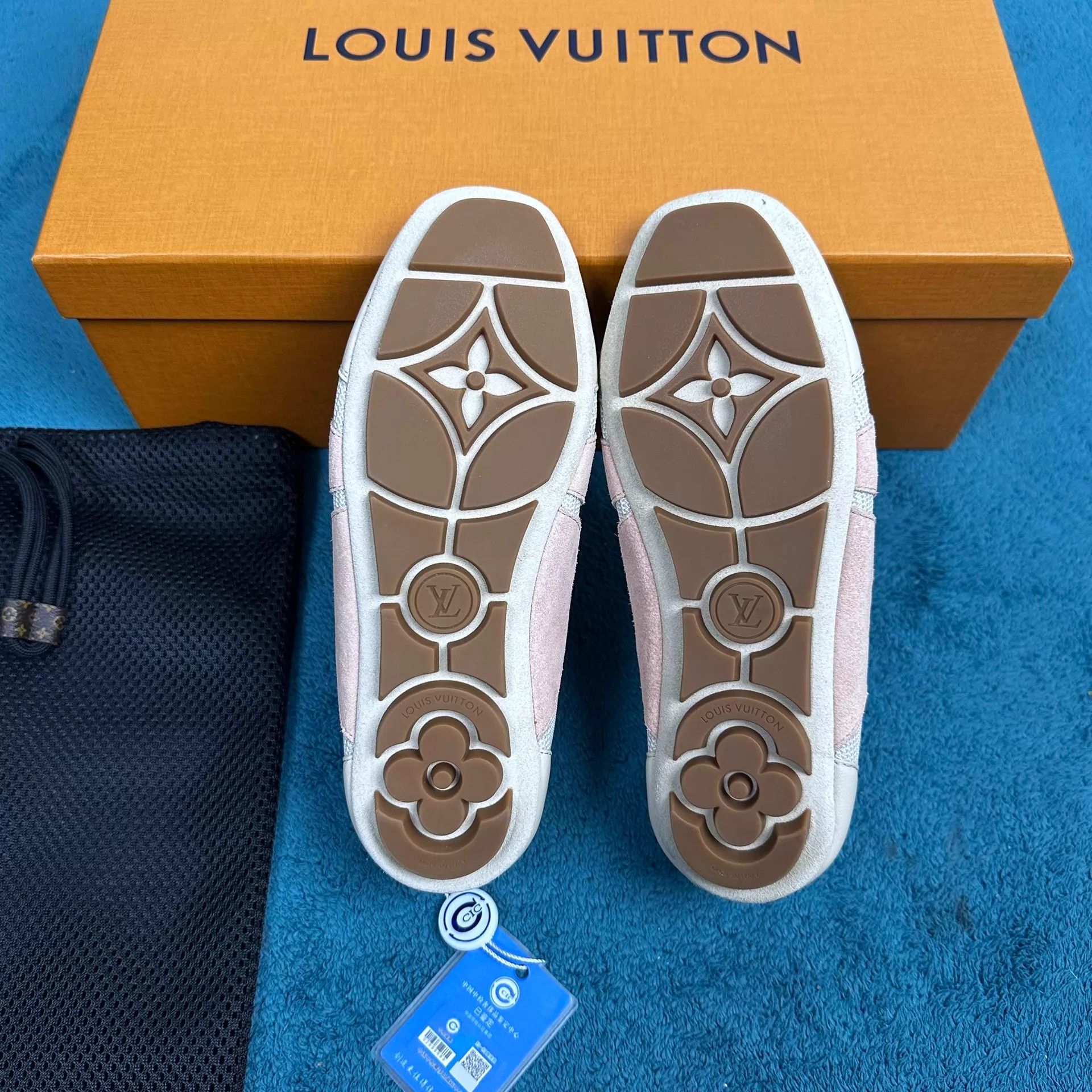 Louis Vuitton LV Sneakerina Ballet Thin Sole Blush Beige EU35 New Size US 4.5 / IT 34.5 - 5 Thumbnail