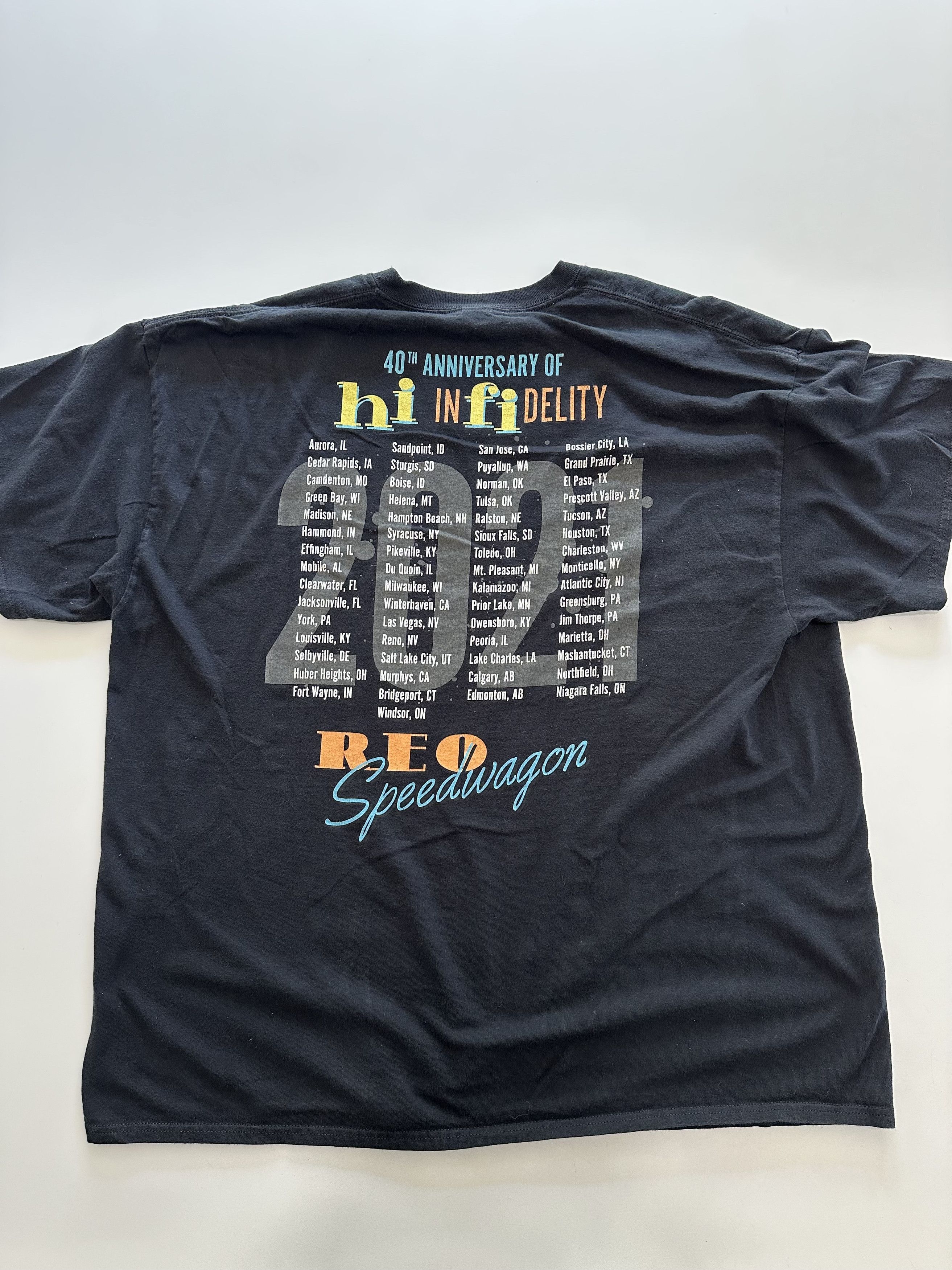 Other REO Speedwagon Tour T Shirt 2021 Hi Infidelity 2XL Size US XXL / EU 58 / 5 - 4 Thumbnail