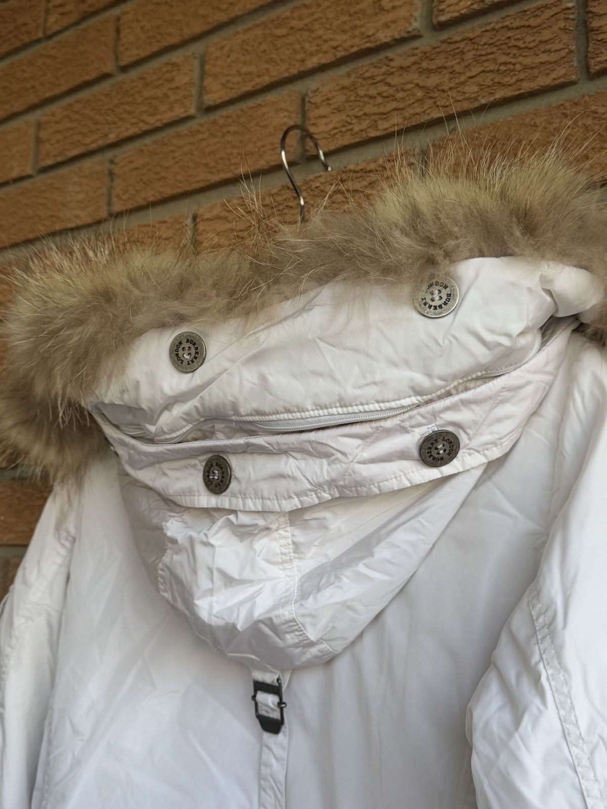 Burberry Burberry White Coat Jacket Women Size S / US 4 / IT 40 - 17 Thumbnail