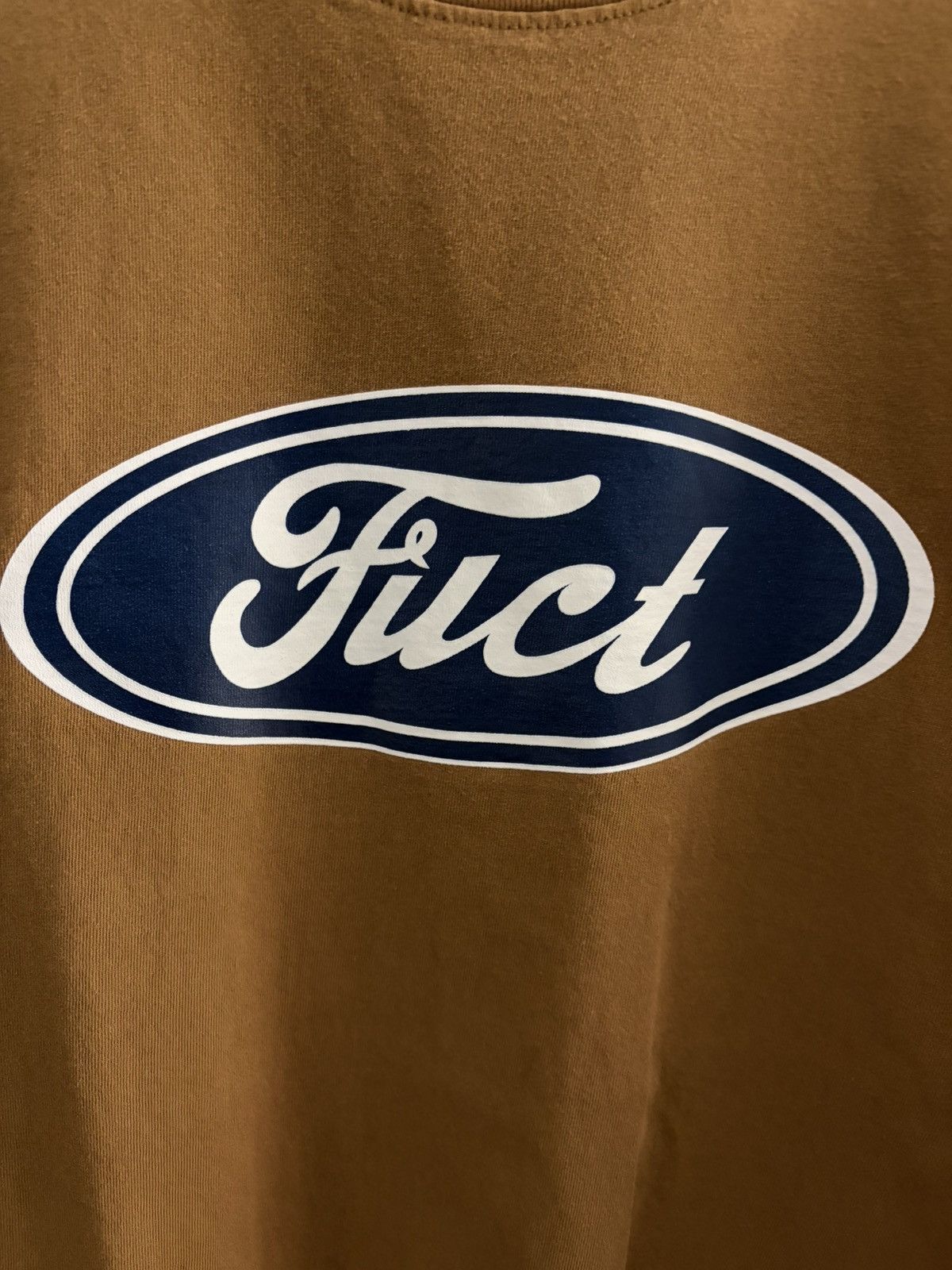 FUCT FUCT Ford Tee Brown Size US L / EU 52-54 / 3 - 2 Thumbnail