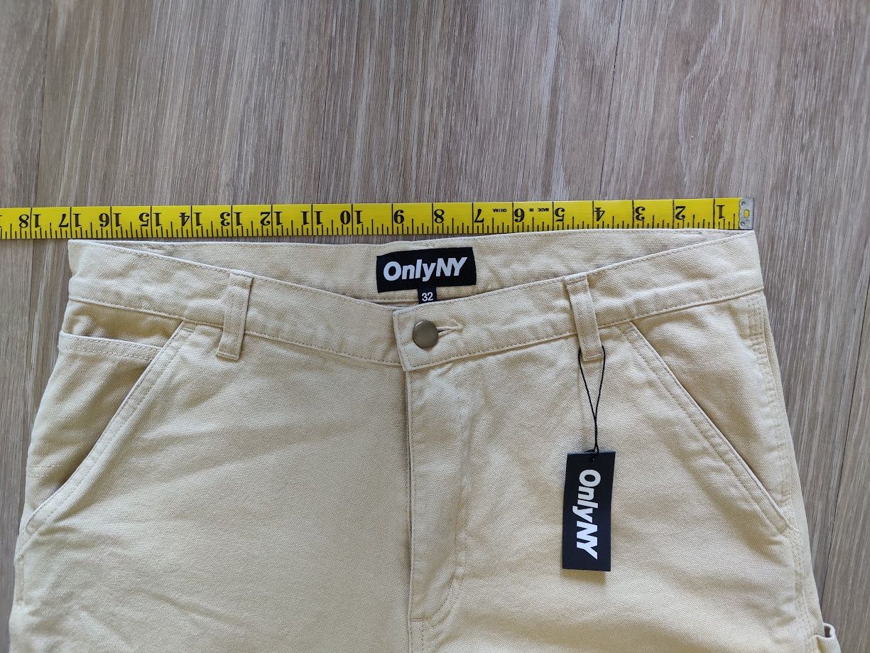 Only NY Only NY Carpenter Work Pants Yellow Size US 32 / EU 48 - 6 Thumbnail