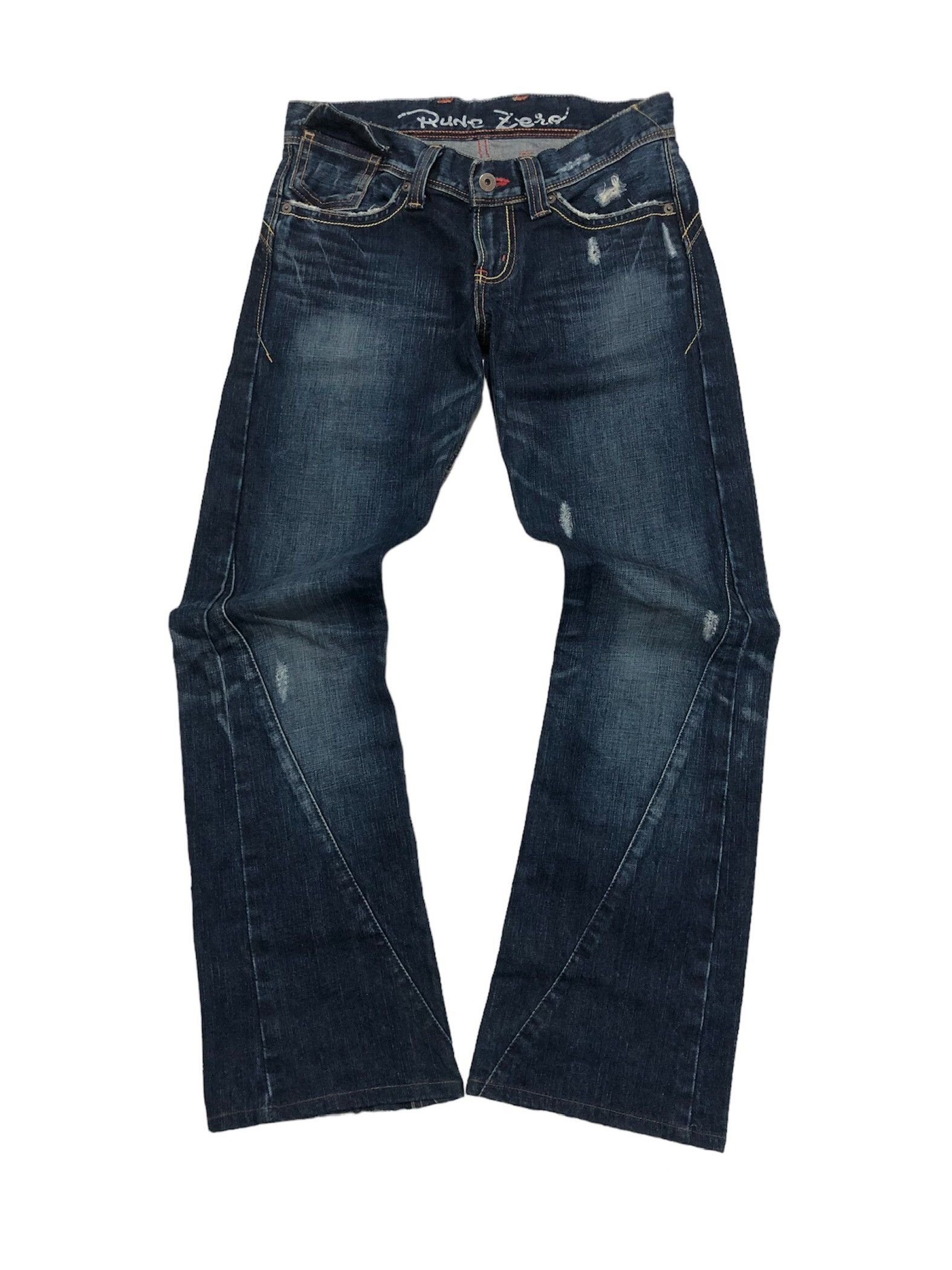 image of If Six Was Nine x Le Grande Bleu L G B Rude Zero By Edwin Spiral Cut Flare Denim, Men's (Size 31)
