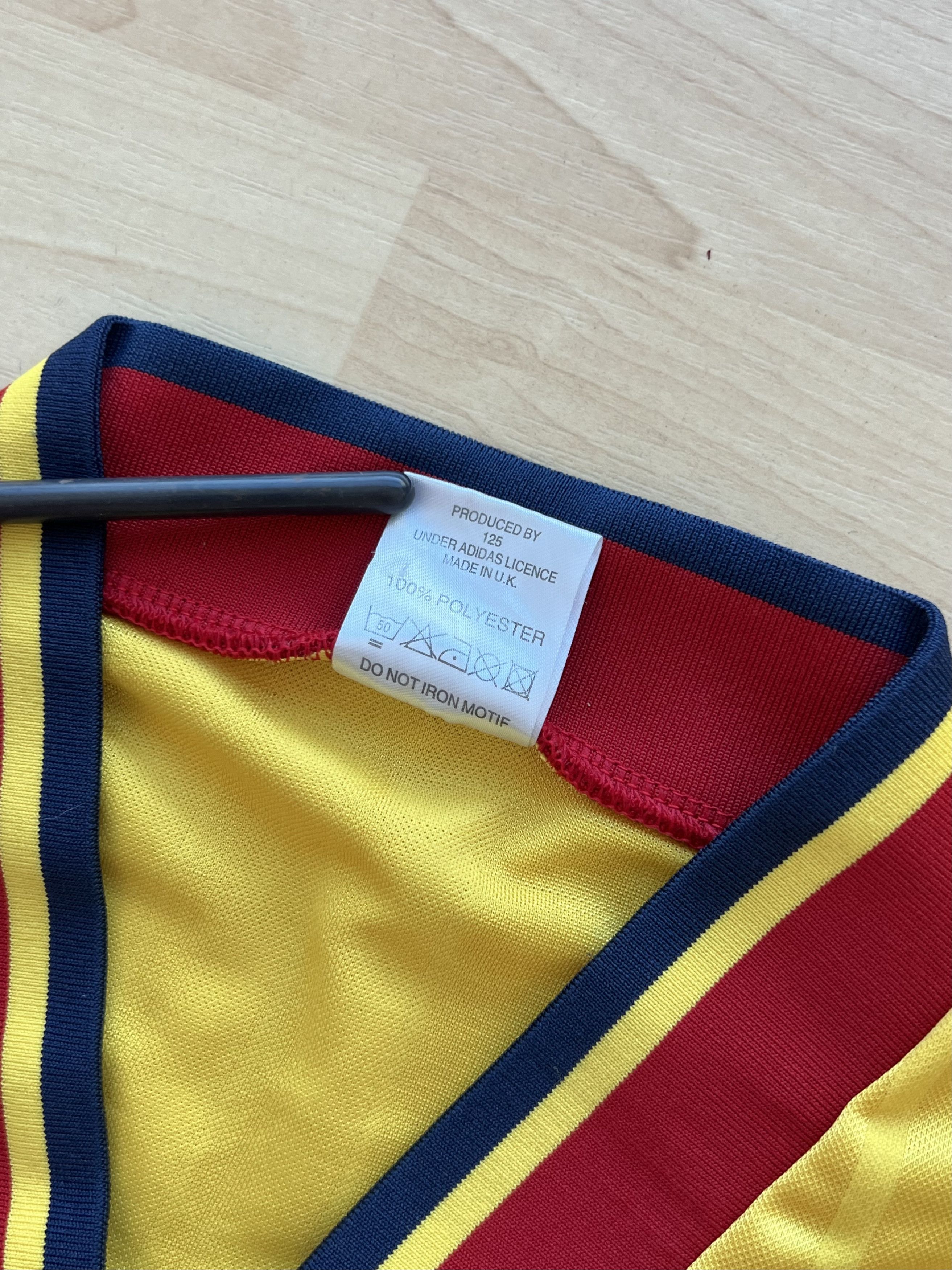 Adidas ARSENAL 1993 1994 AWAY FOOTBALL SHIRT Size US S / EU 44-46 / 1 - 12 Thumbnail