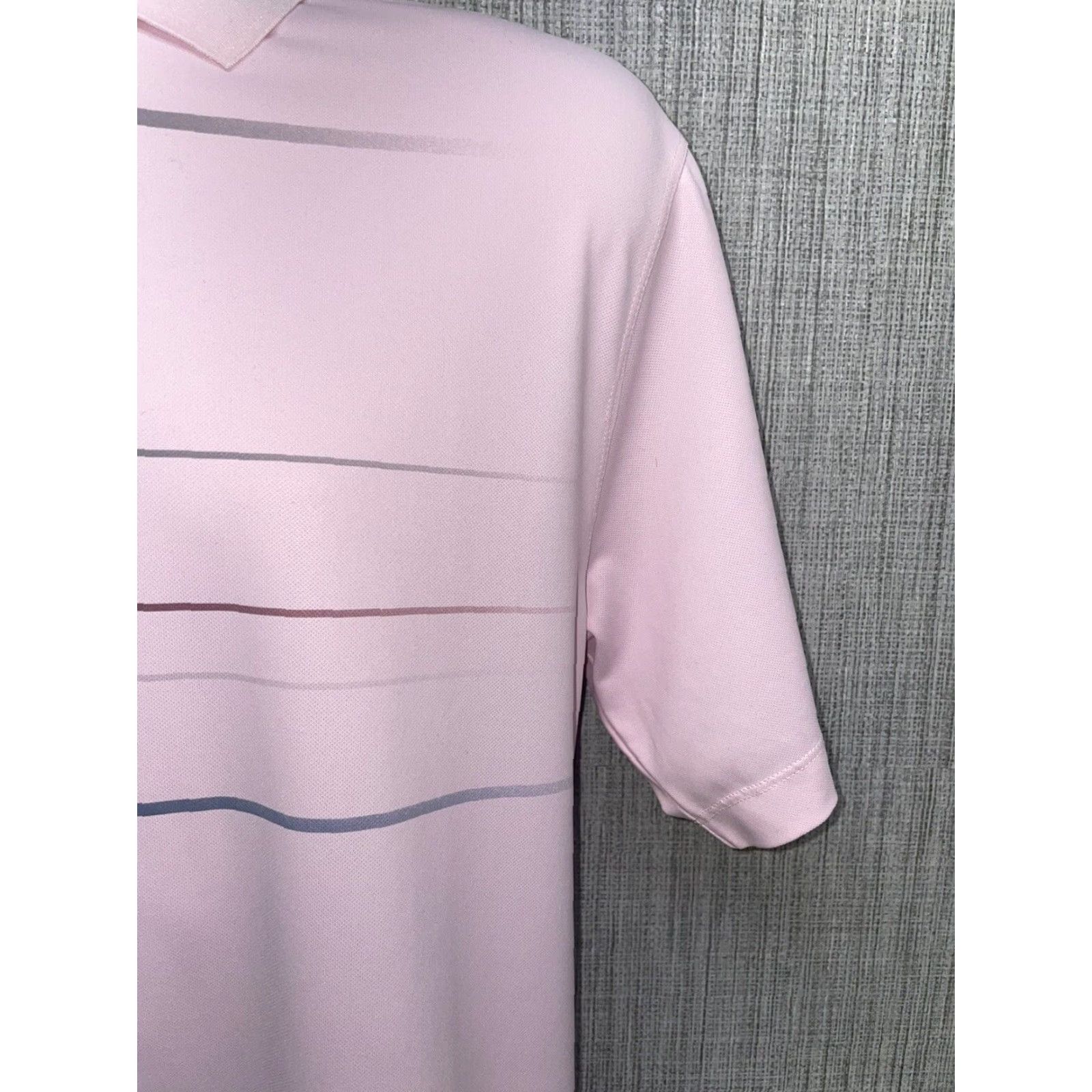 Nike NIKE GOLF Dri-Fit Pink Graphic Polo Adult Small Mens Size US S / EU 44-46 / 1 - 3 Thumbnail
