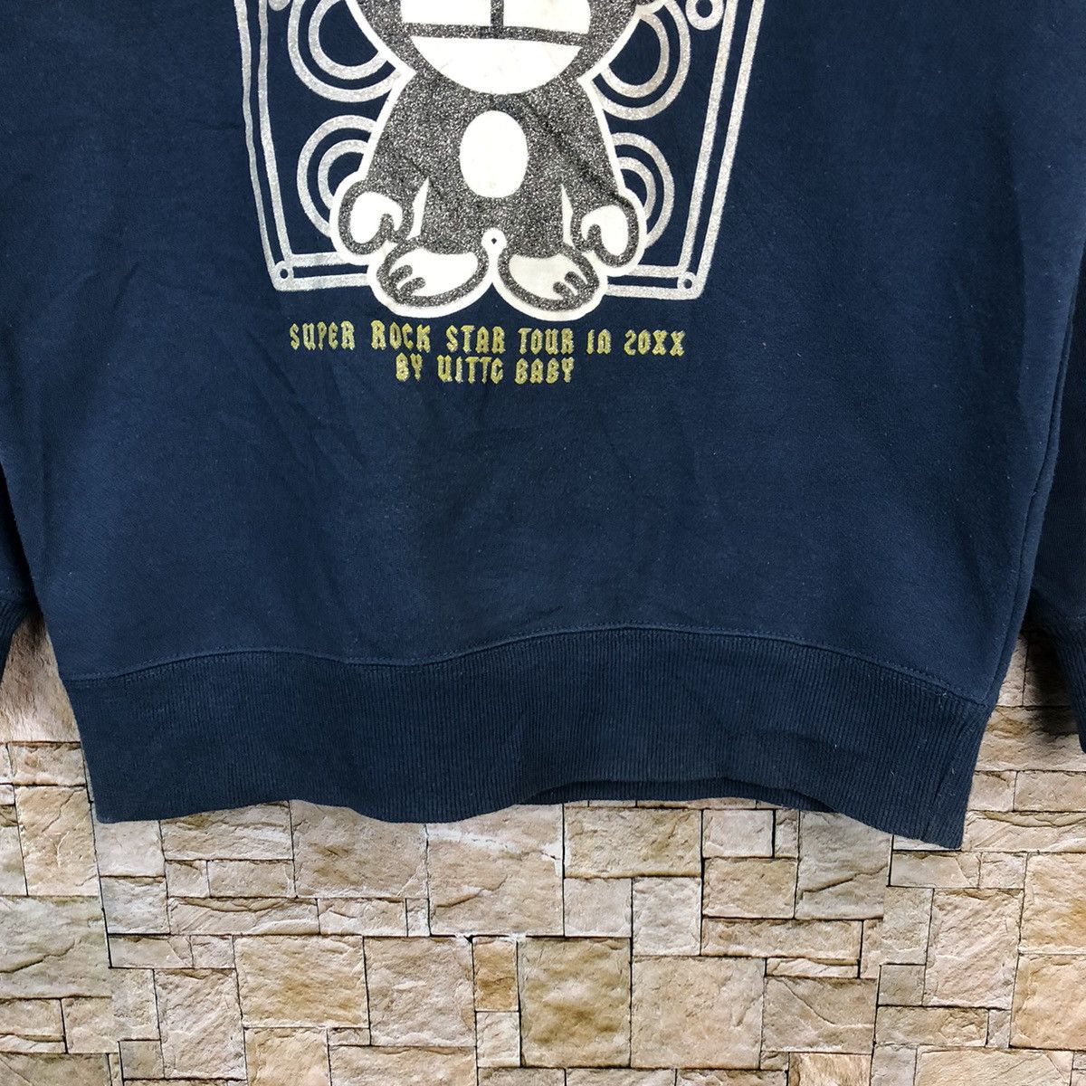 Band Tees Super rockstar tour by Uitty Baby japan Sweatshirt #A495 Size US S / EU 44-46 / 1 - 6 Thumbnail
