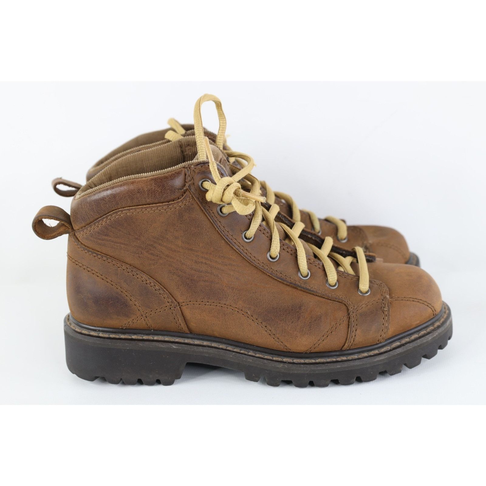 American Eagle Outfitters Vintage 90s American Eagle Babydoll Leather Mountain Boots Size US 7 / IT 37 - 5 Thumbnail