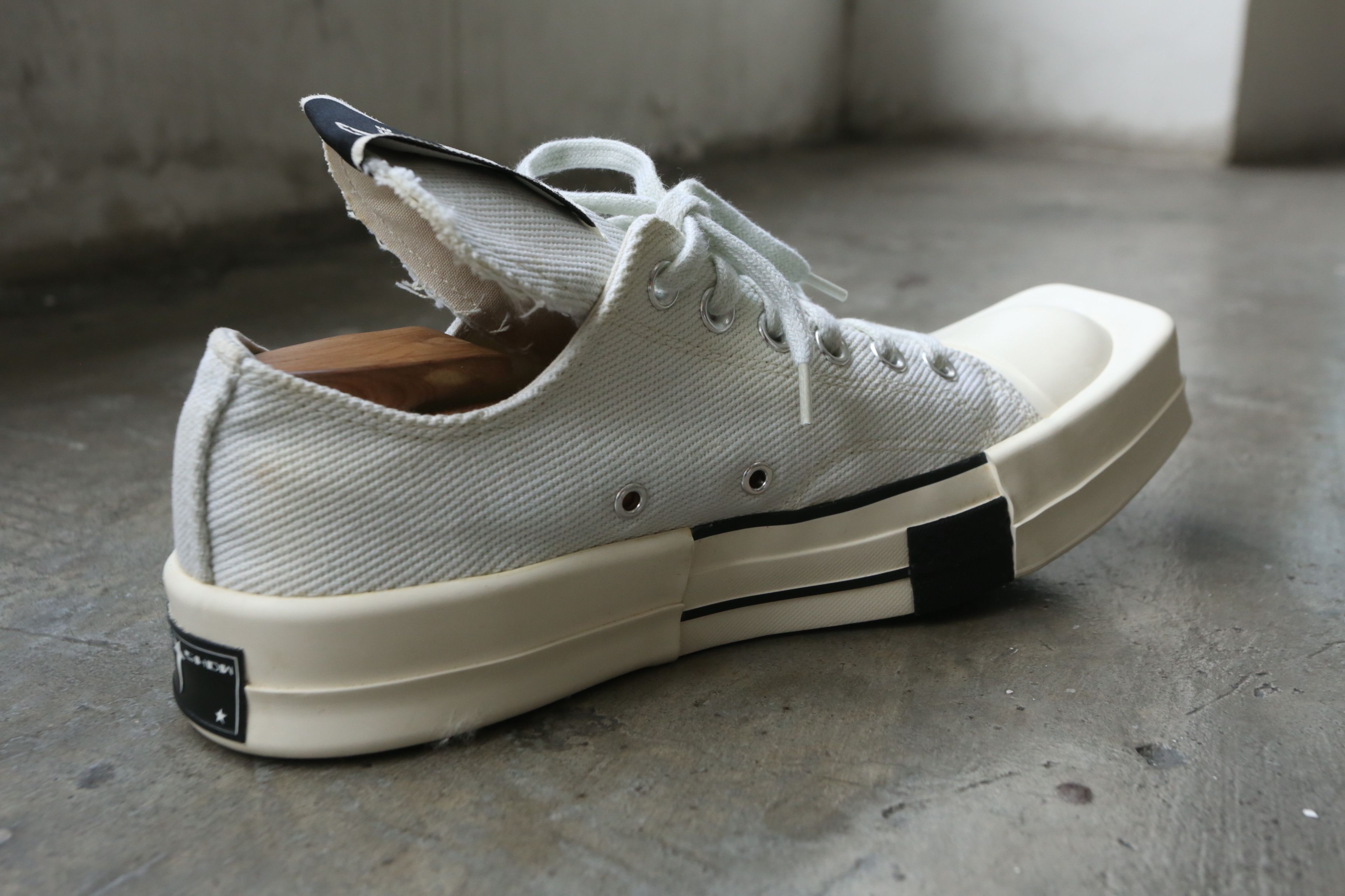 Converse × Rick Owens Drkshdw Converse - RO DRKSHDW - F/W 21 - TURBODRK Chuck 70 Ox Size US 8.5 / EU 41-42 - 11 Thumbnail