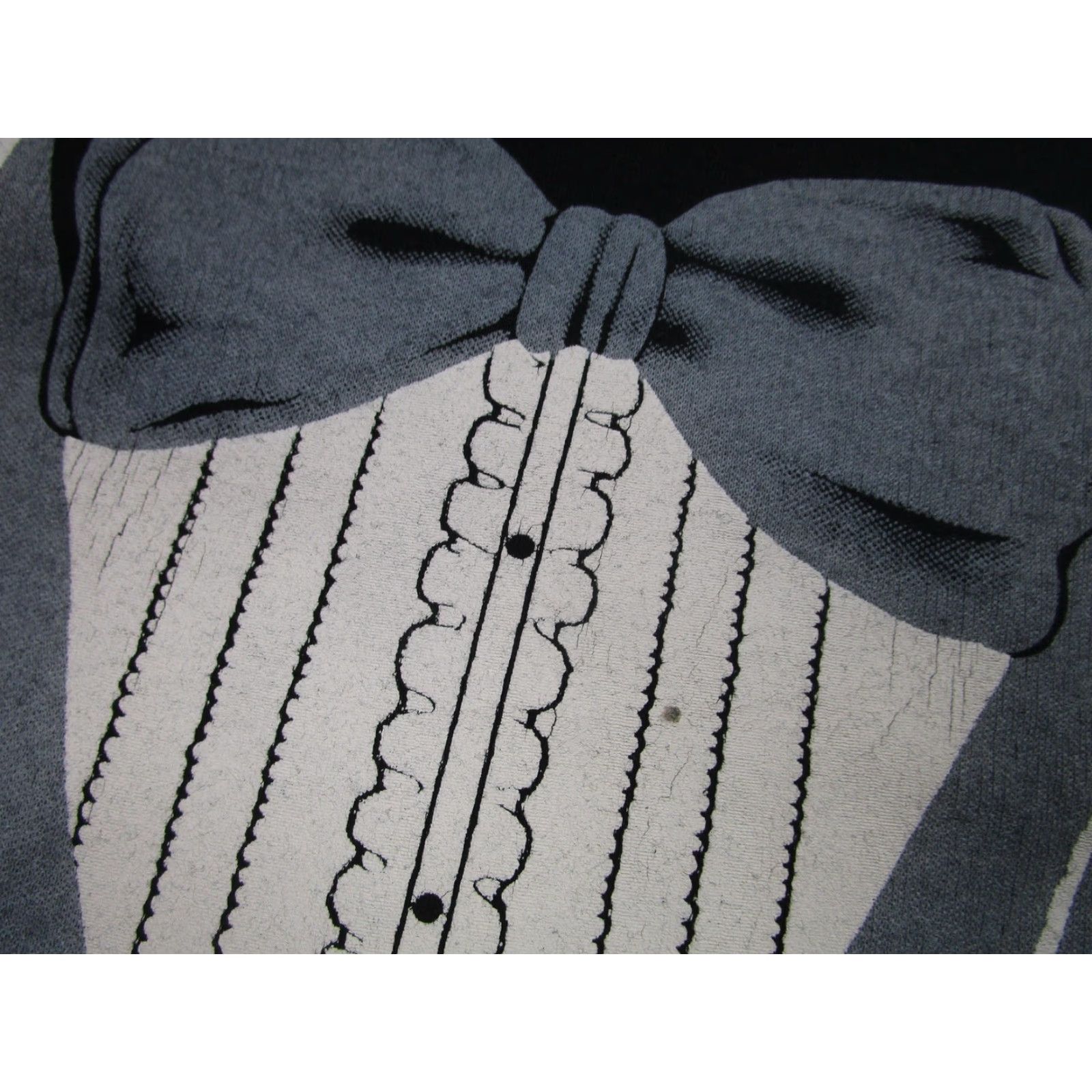 Vintage VINTAGE ASL Tuxedo Shirt Mens M Black Long Sleeve Graphic Costume 80s USA Shirt Mens M Black Long Sleeve Graphic Costume Tuxedo 1980s ASL Mens Size US M / EU 48-50 / 2 - 3 Thumbnail