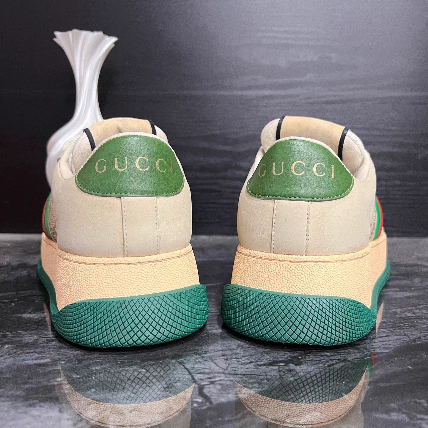 Gucci Gucci Pikachu Print Distressed Sneakers 39 Size US 8 / IT 38 - 4 Thumbnail
