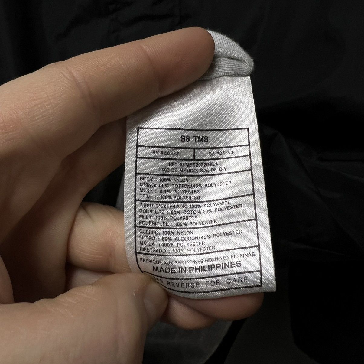 Nike × Vintage 90s Vintage Nike Jacket Black Y2K Size US M / EU 48-50 / 2 - 15 Thumbnail