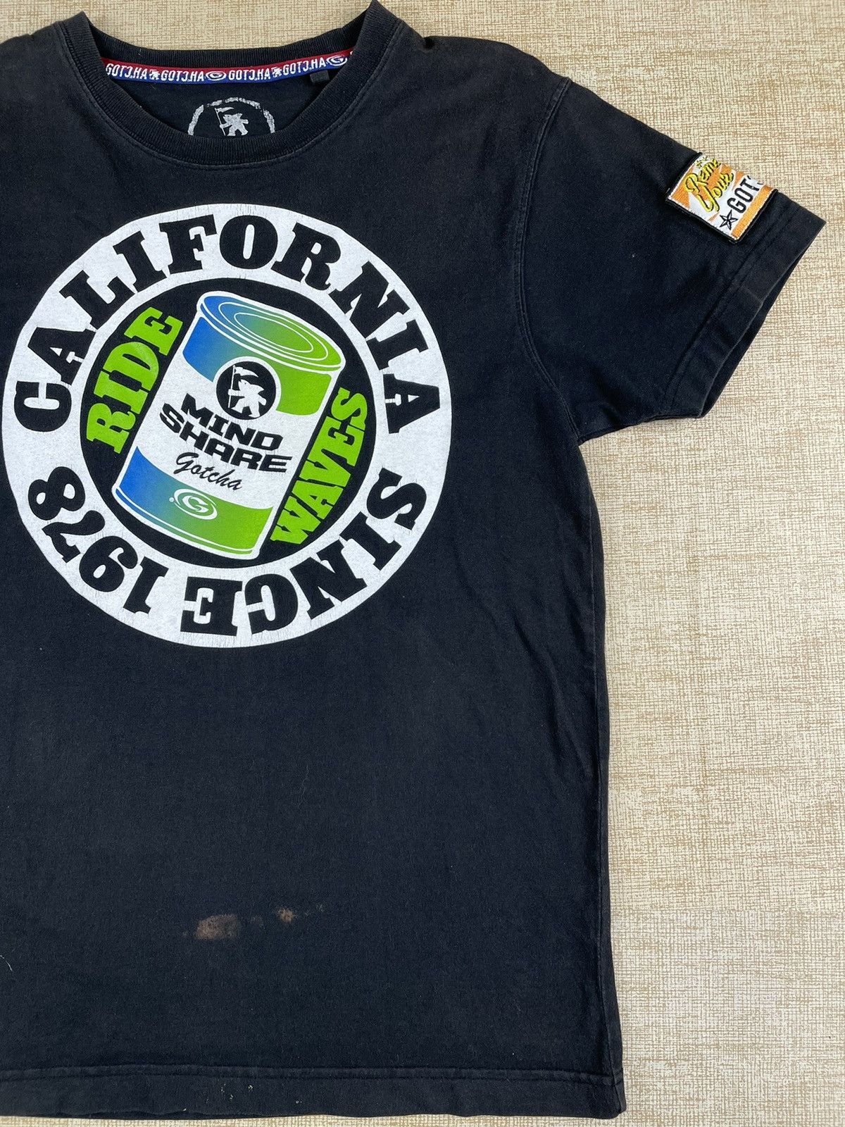 Gotcha × Vintage Vintage GOTCHA California Surf Style Tshirt Size US S / EU 44-46 / 1 - 4 Thumbnail