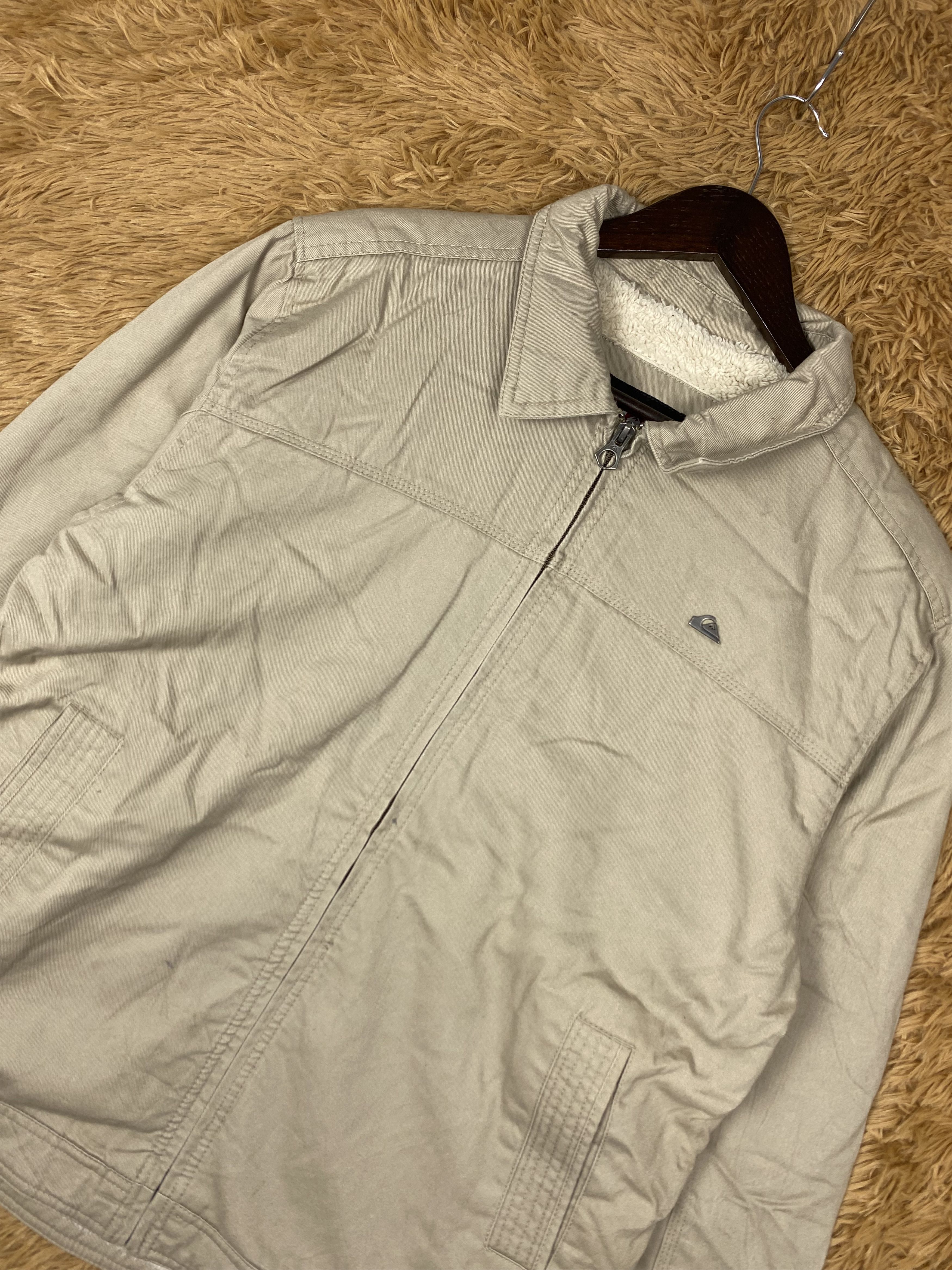 Quiksilver Vintage Quiksilver Fleece Lining Jacket DJ0419 Size US L / EU 52-54 / 3 - 2 Thumbnail