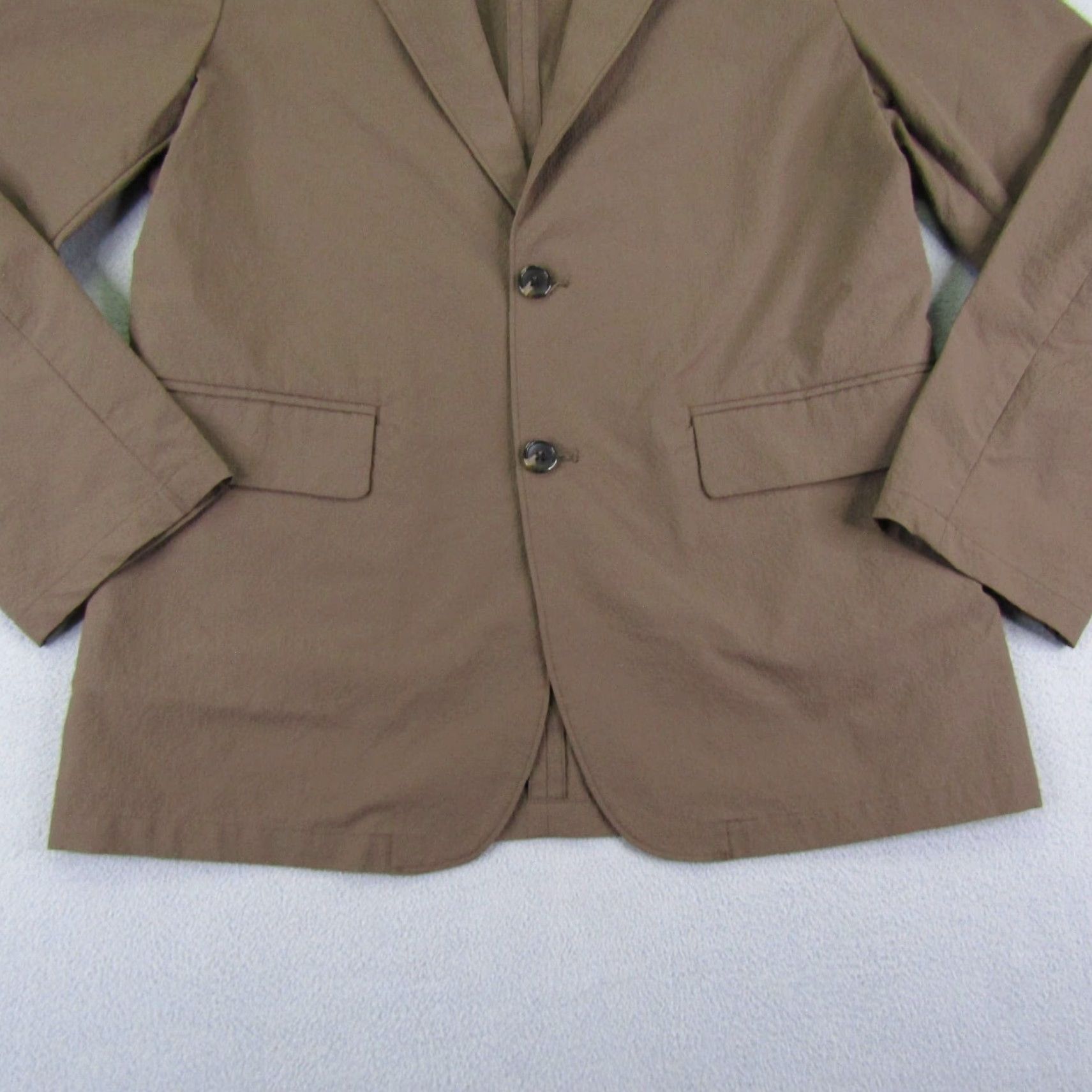 Vintage Freak's Store Freedom Blazer Mens Medium Jacket Brown Blazer Sport Coat Japanese 2 Button Overcoat Regular Fit Size 40R - 3 Thumbnail