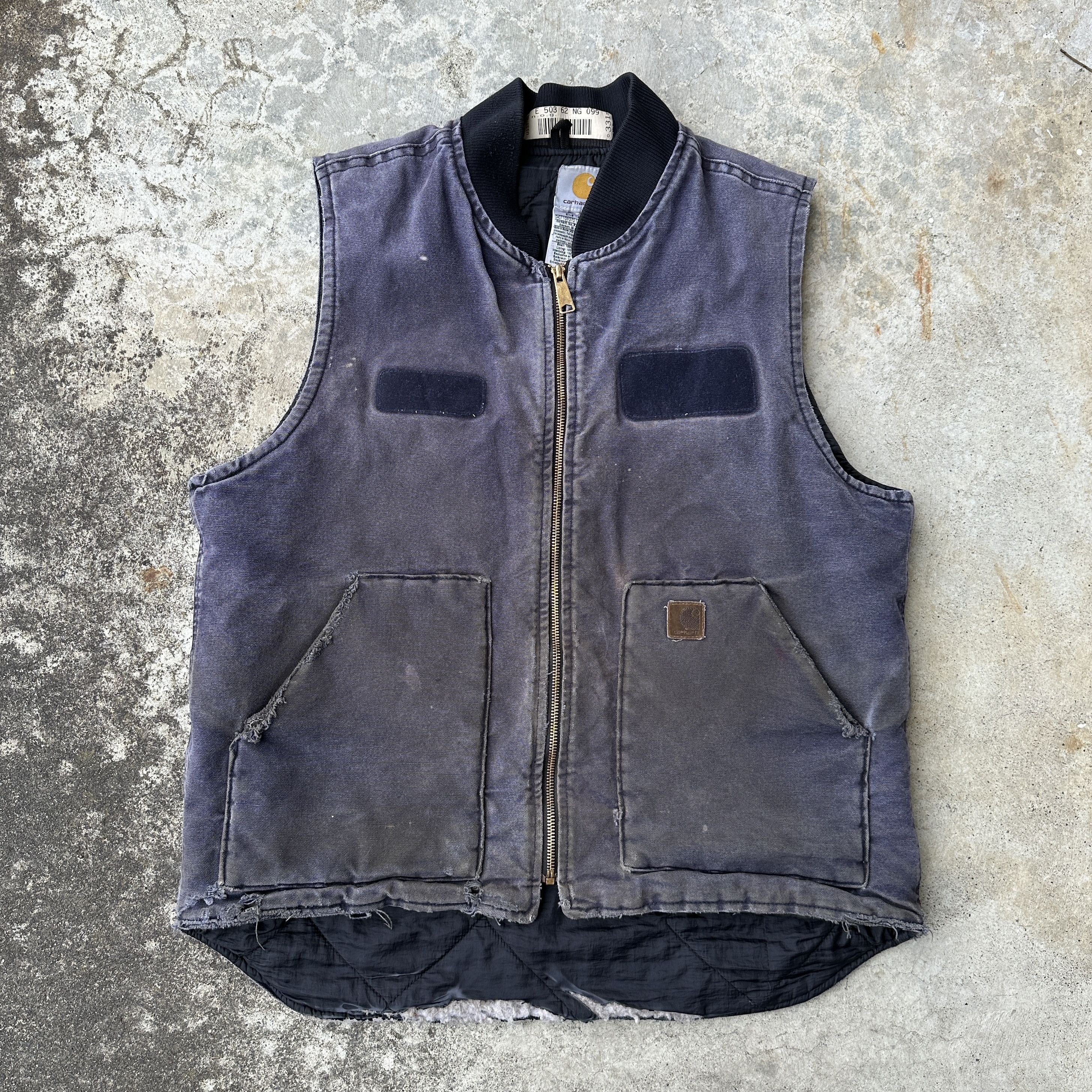 Carhartt Trashed Felix The Cat Fire In the Hoes Carhartt Sunfade vest Size US L / EU 52-54 / 3 - 2 Thumbnail