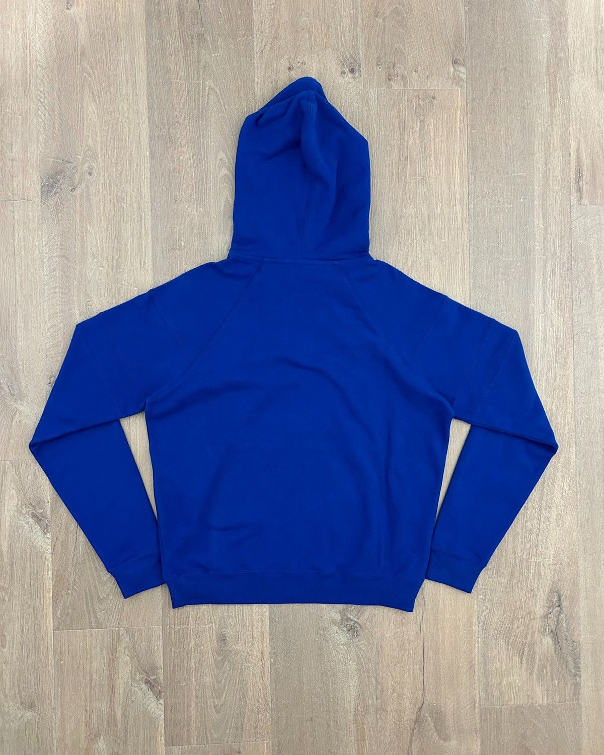 Saint Laurent Paris Saint Laurent Embroidered Hoodie Blue Size US M / EU 48-50 / 2 - 2 Thumbnail