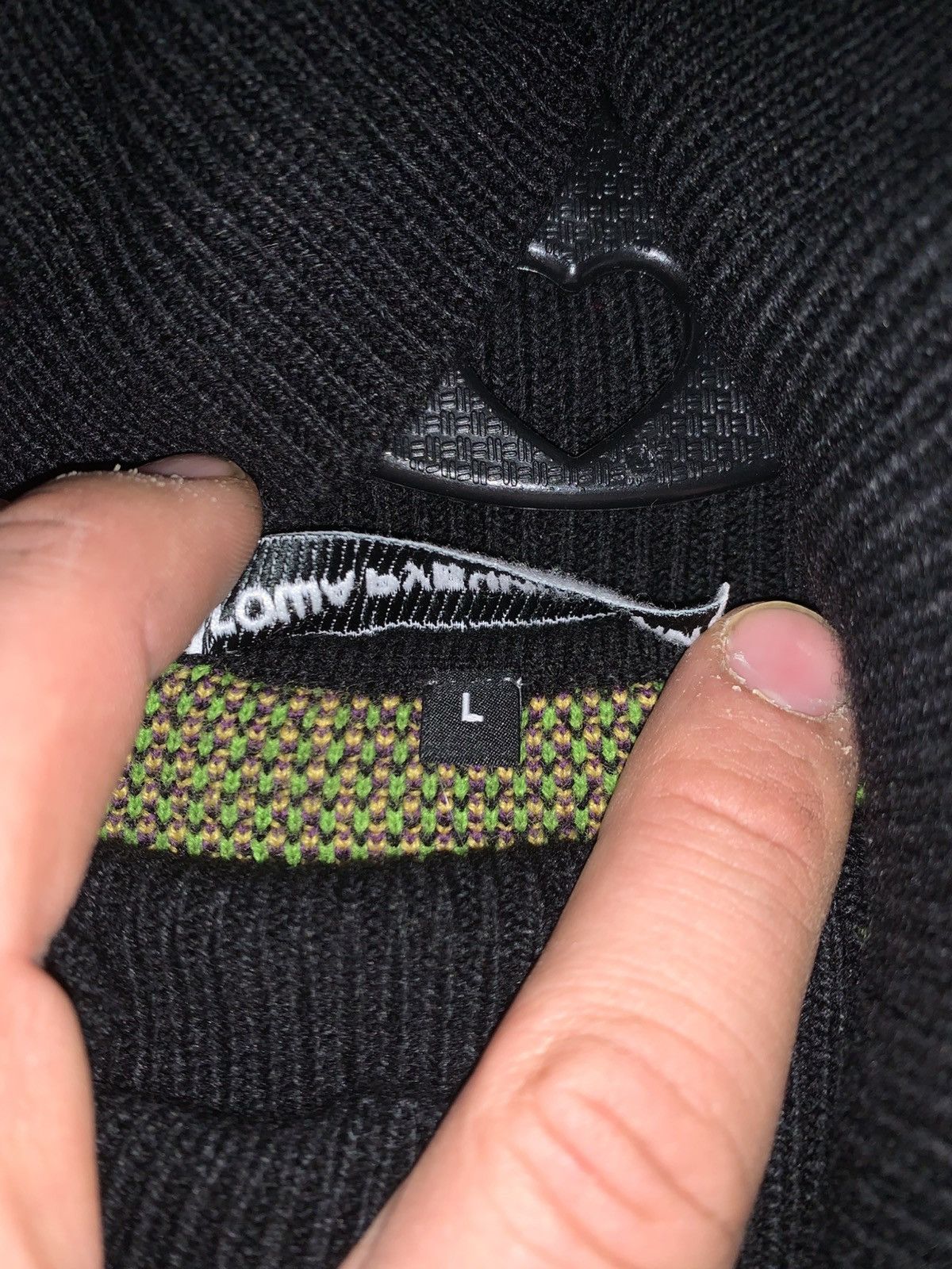 Gosha Rubchinskiy Gosha abstract knit turtleneck Size US L / EU 52-54 / 3 - 8 Thumbnail