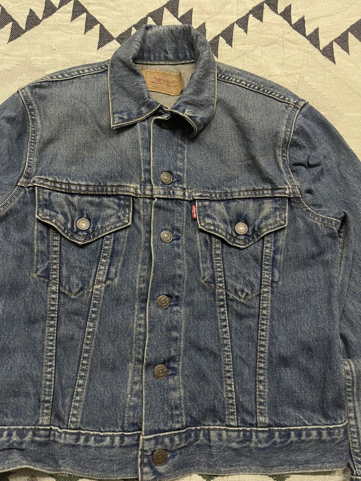 Levi's Vintage Clothing VINTAGE LEVIS DENIM JEANS TRUCKER JACKET SZ34 Size XXS / US 00 / IT 34 - 7 Thumbnail