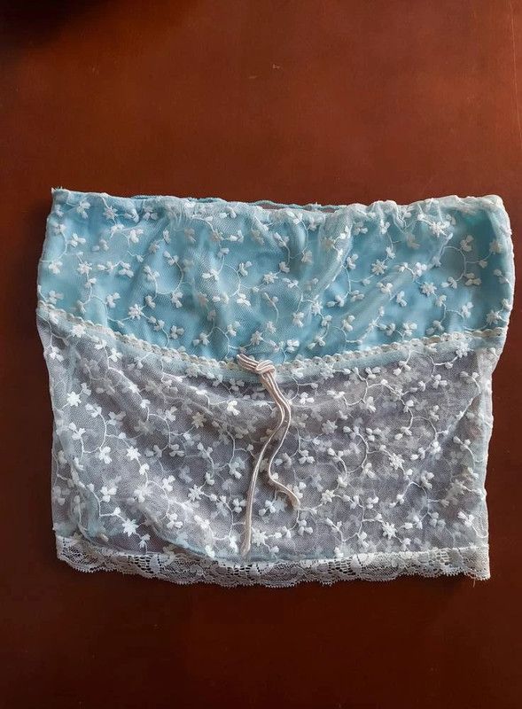 Vintage Vintage bandeau lace top 8 Size S / US 4 / IT 40 - 3 Thumbnail