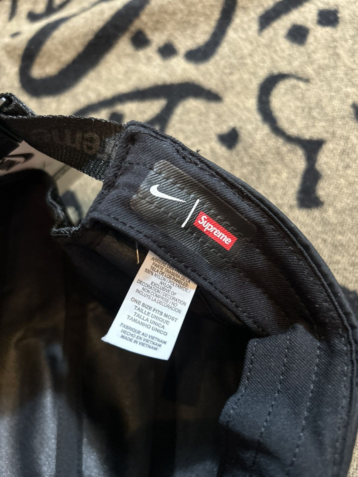 Nike × Supreme 2017 Supreme X Nike Trail Running Hat Size ONE SIZE - 7 Thumbnail