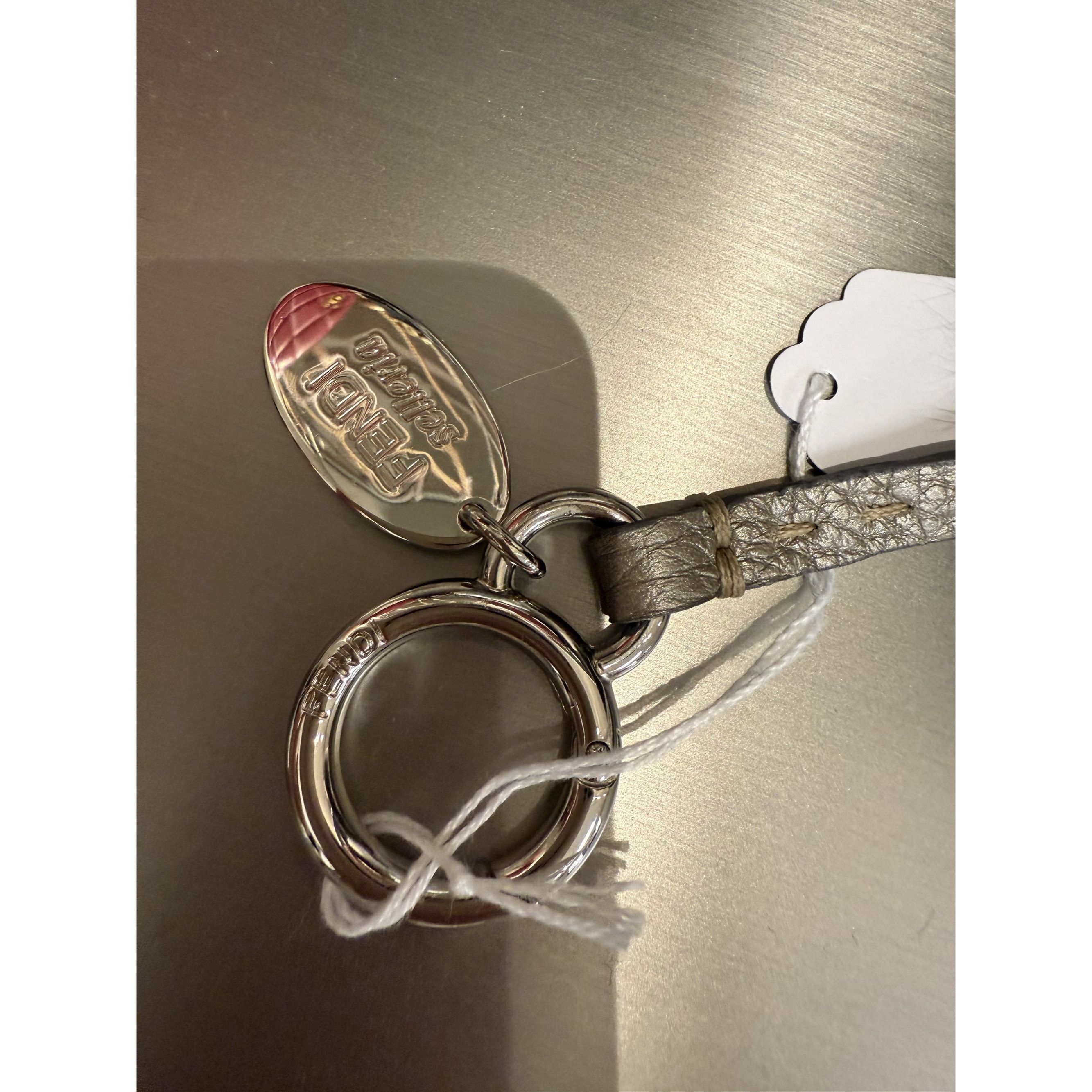 Fendi Fendi Selleria Genuine Fur Pom Pom Keychain Bag Charm Made I Size ONE SIZE - 9 Thumbnail