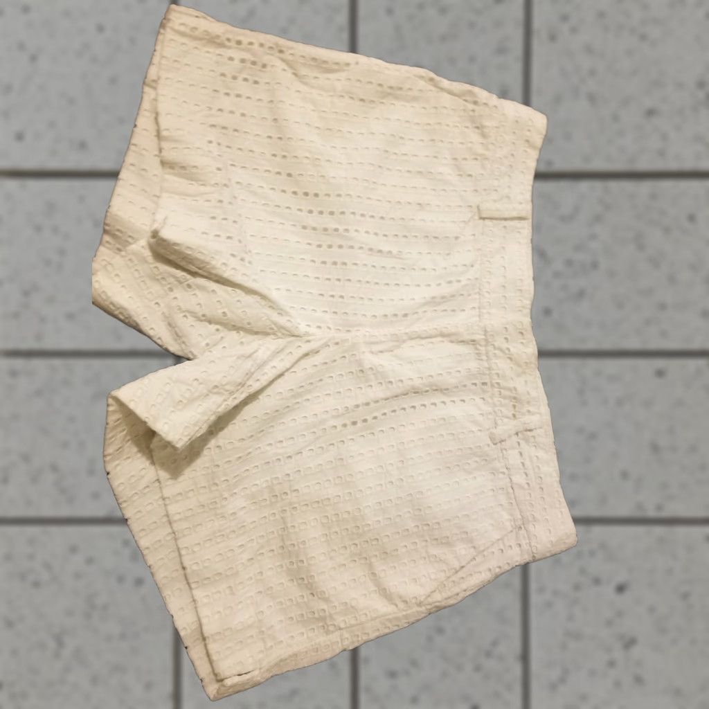 Banana Republic Womens Banana Republic Shorts 0 White Cotton Chino Size 25" / US 0 / IT 36 - 1 Thumbnail