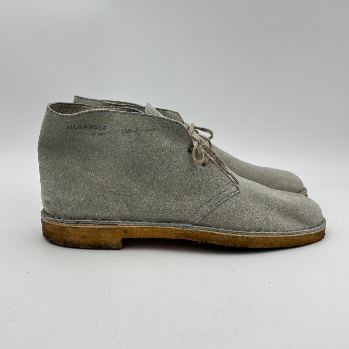 Clarks × Jil Sander Clarks Jil Sander Desert Boots Suede Leather Chukka Men's 10 Size US 10 / EU 43 - 2 Thumbnail