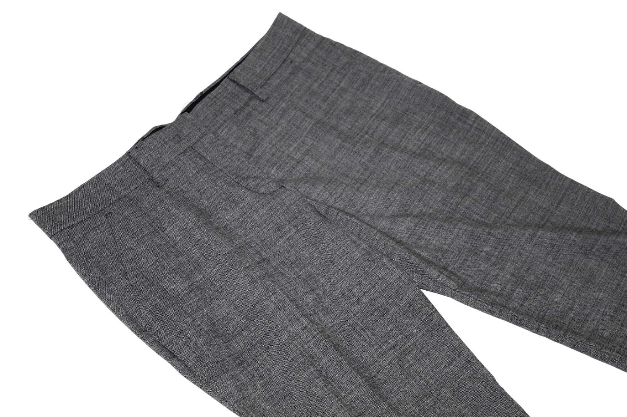 Prada Prada Woven Stretch Wool Flared Trousers Size 30" / US 8 / IT 44 - 5 Thumbnail