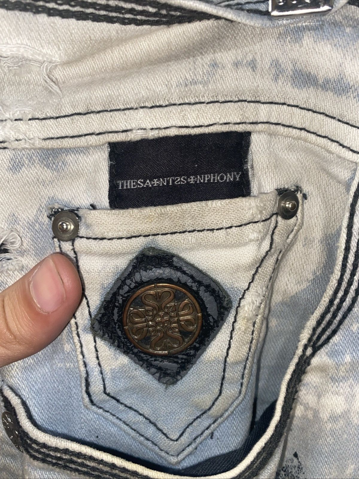 Other Saints sinphony jeans Size US 34 / EU 50 - 3 Thumbnail